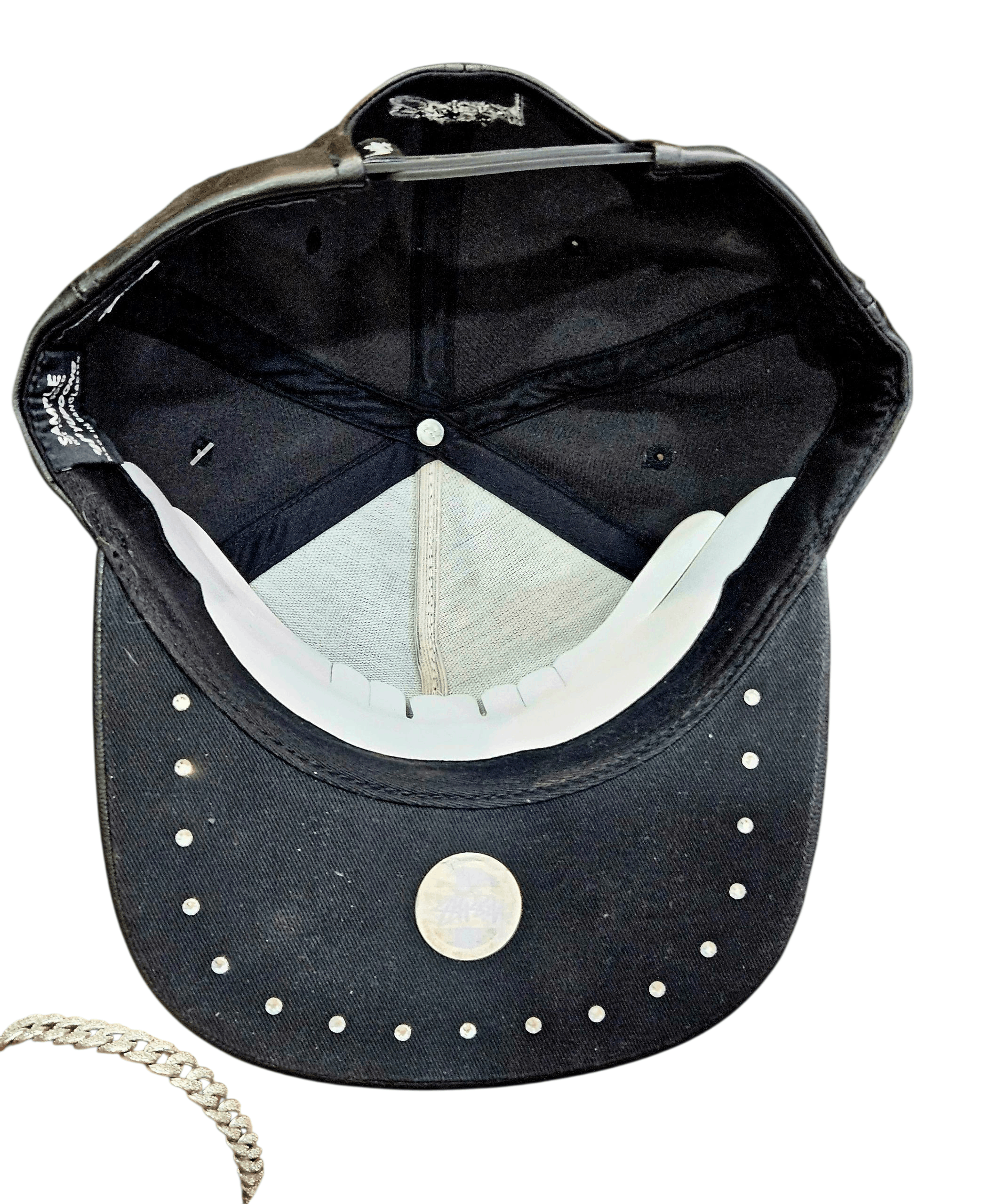 Stussy Stussy Promo Snapback Hat | faux leather | OSFA Size ONE SIZE - 10 Thumbnail