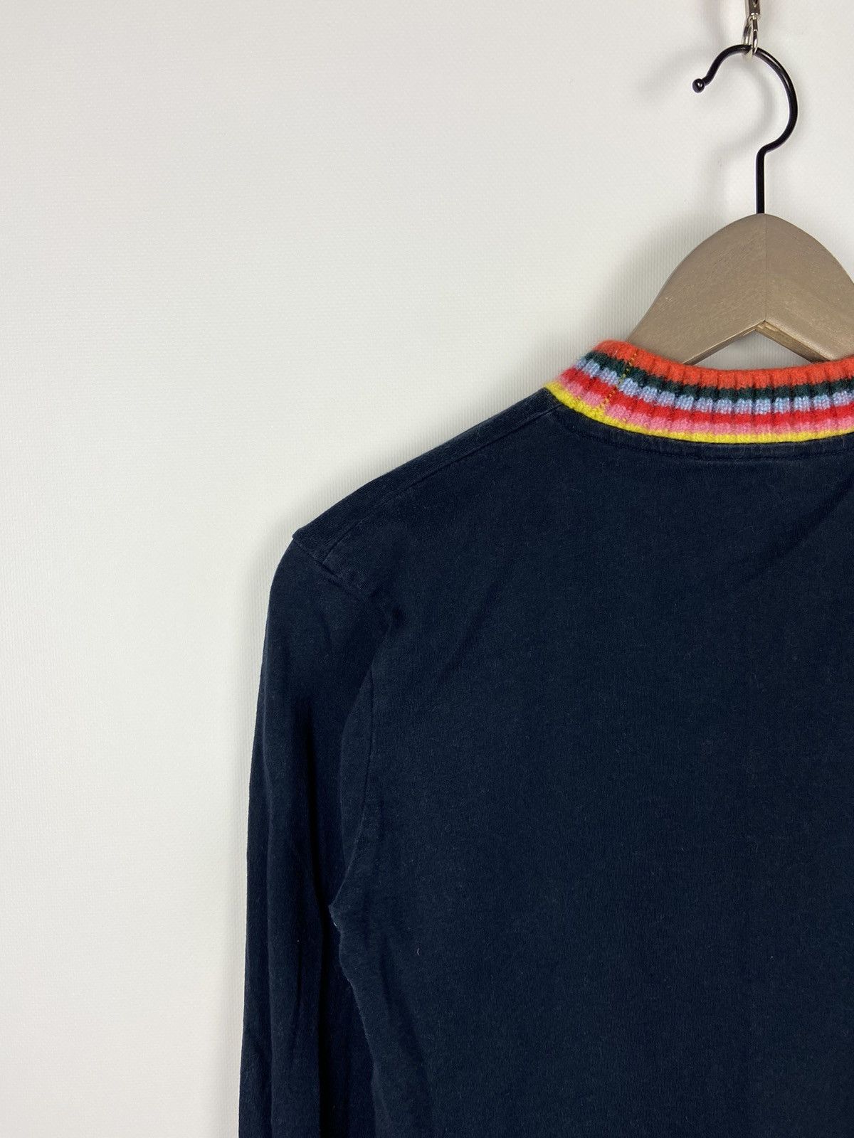 Designer × Mira Mikati Mira Mikati Graphic Print Mock Neck Sweatshirt Blue Womens Size XS / US 0-2 / IT 36-38 - 11 Thumbnail