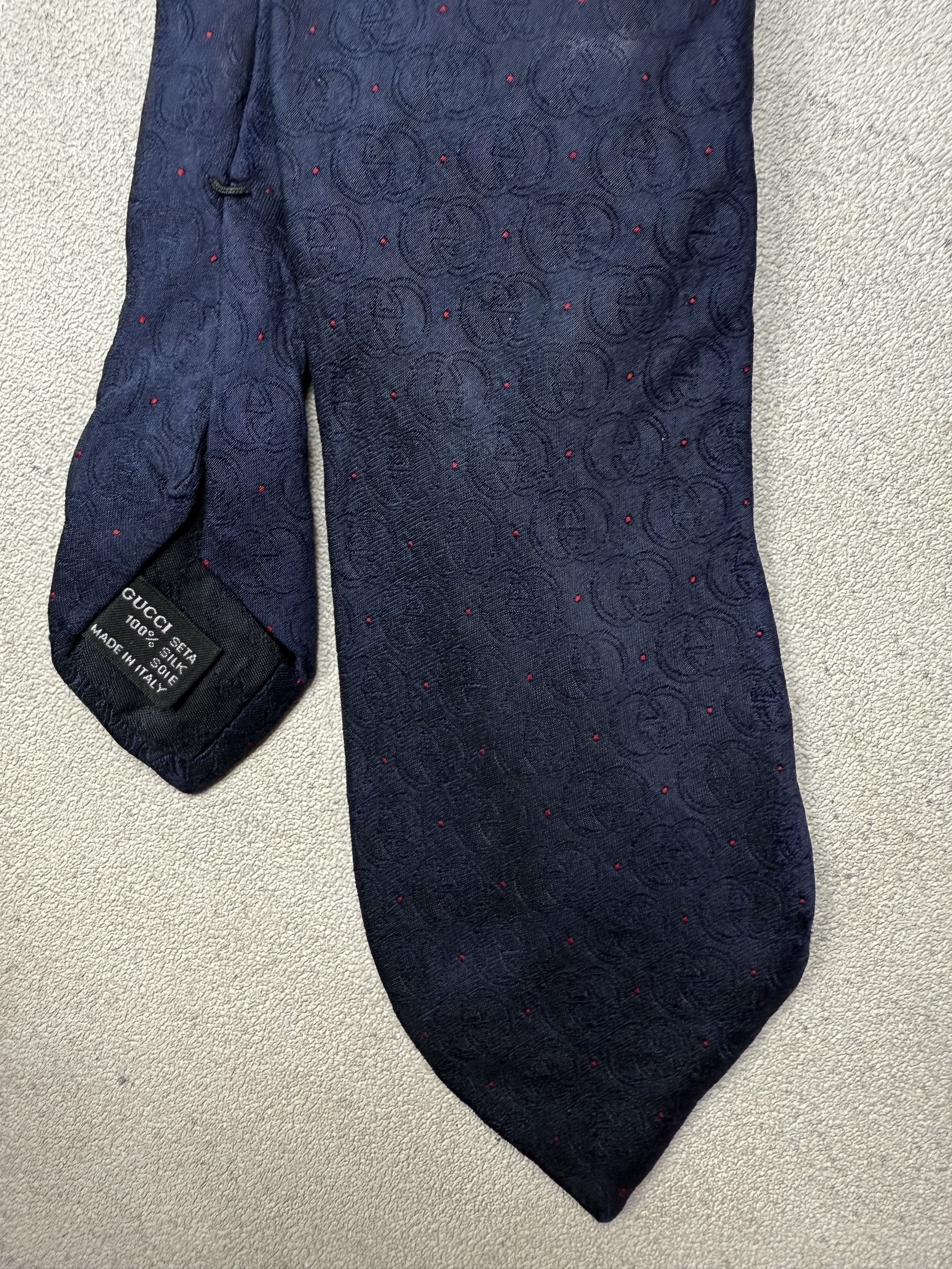 Gucci Gucci Monogram Tie Size ONE SIZE - 1 Thumbnail