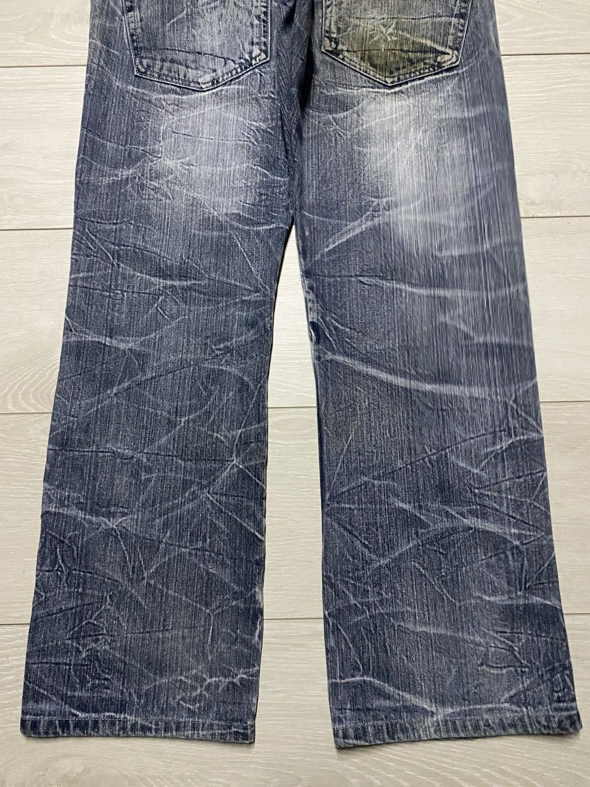 Hysteric Glamour Vintage Japanese Brand Skull Spider Embroidery Loose Size US 32 / EU 48 - 6 Thumbnail