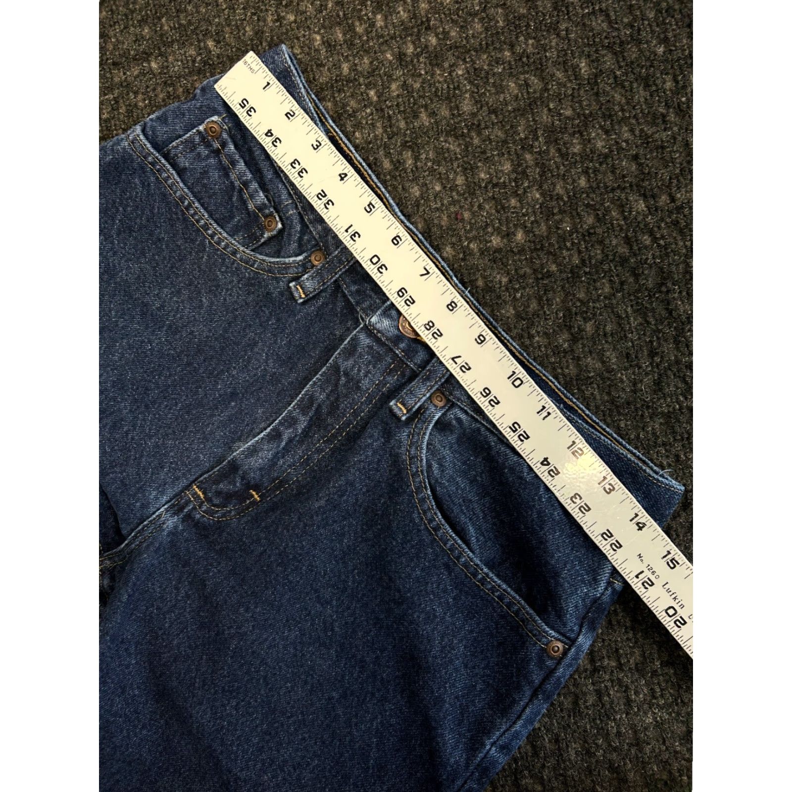 Wrangler VINTAGE Wrangler Jeans Regular Fit 30 x 30 96501MR Rodeo Cowboy Western Blue Men's Jeans Regular 30in Inseam 5-Pocket Distressed Denim Cowboy N/A Logo Size US 30 / EU 46 - 5 Thumbnail