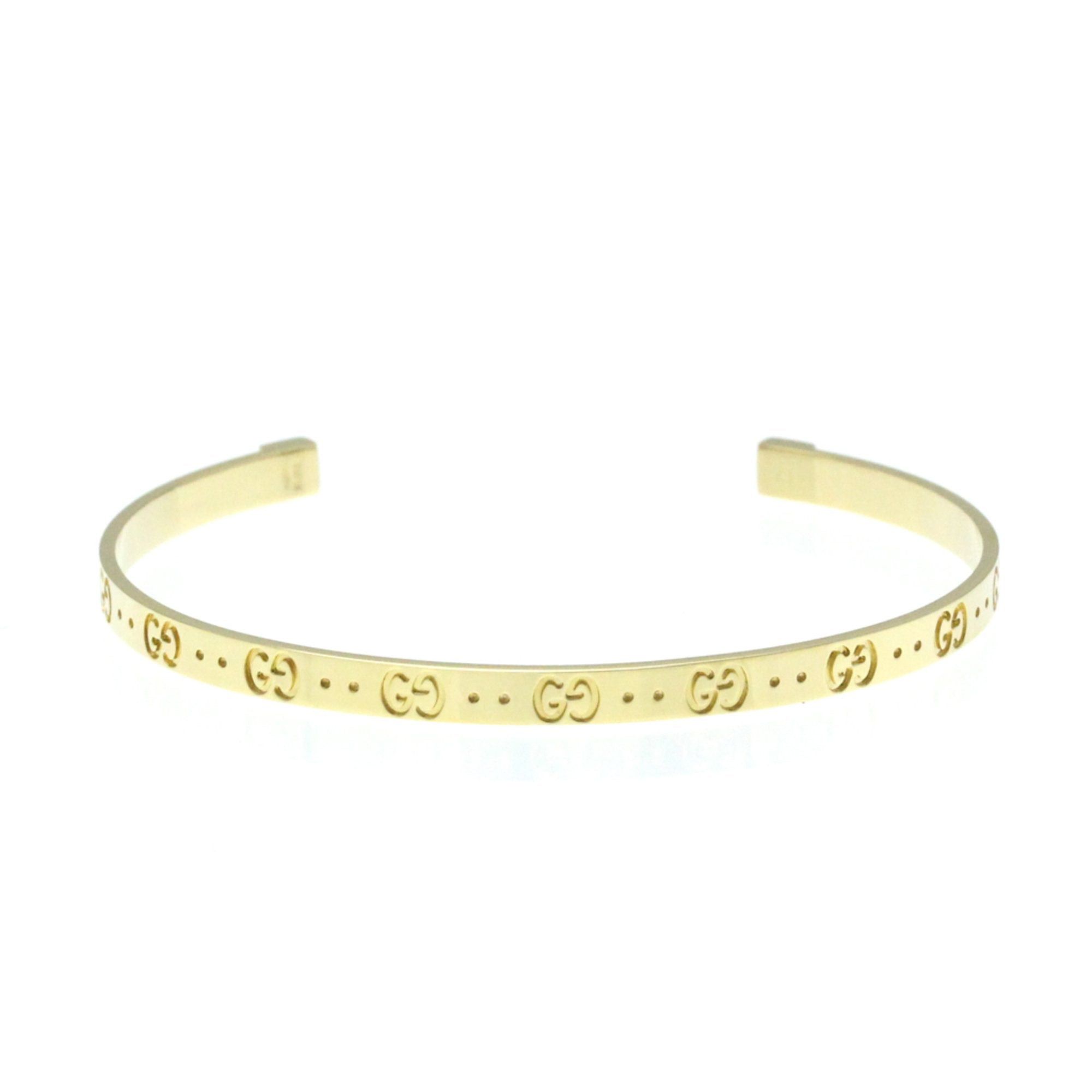 image of Gucci Icon Bangle Yellow Gold [18K] No Stone Bangle Gold, Women's