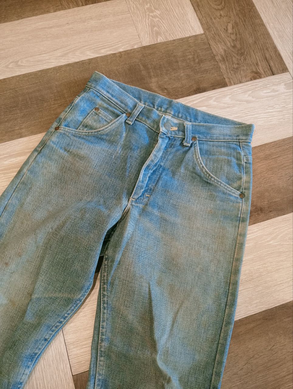 Lee RARE VINTAGE LEE RIDERS TALON ZIPPER JEANS Size US 29 - 4 Thumbnail