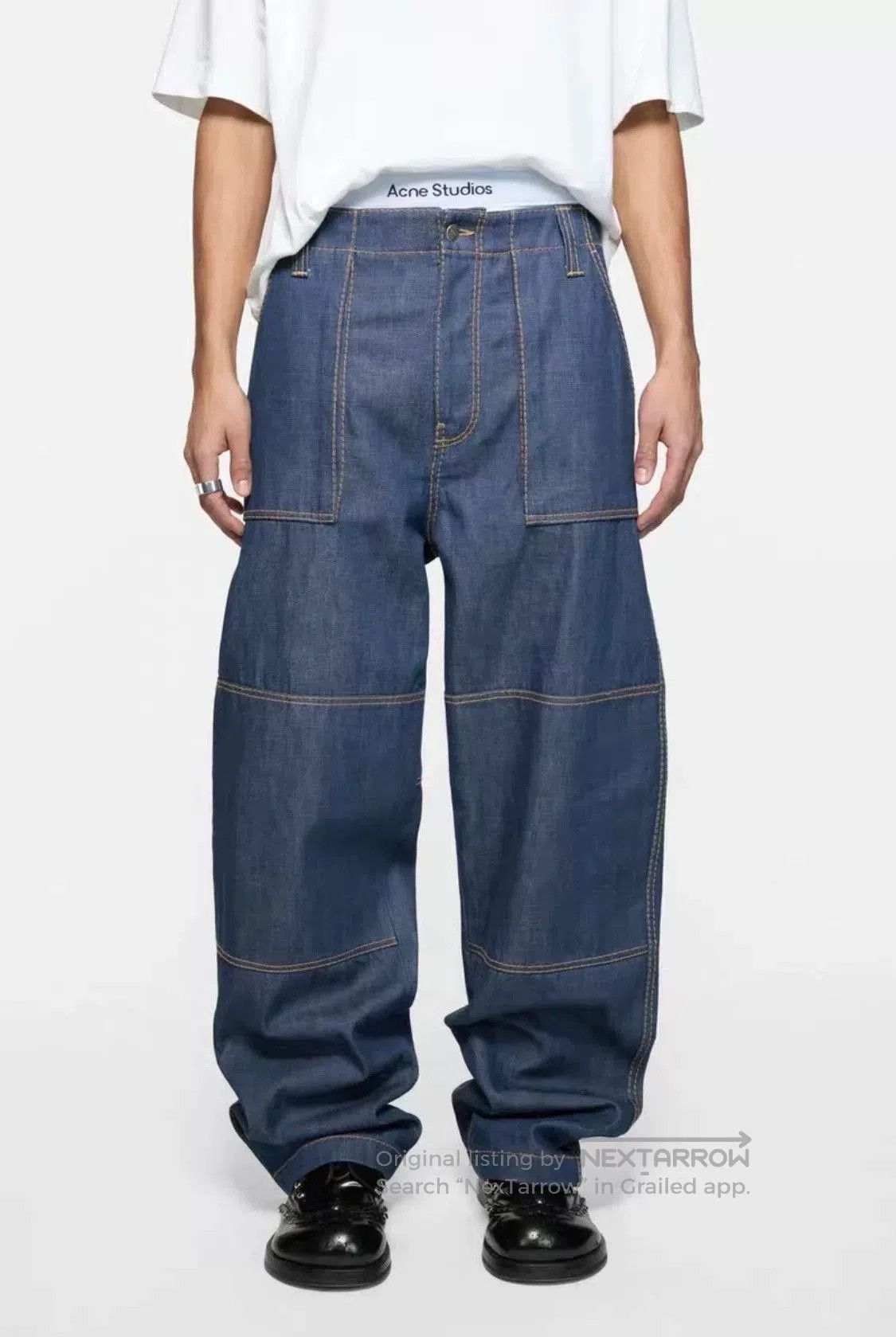 Acne Studios Acne Studios FW25 Mid-Rise Cargo Jeans. Size US 28 / EU 44 - 5 Thumbnail