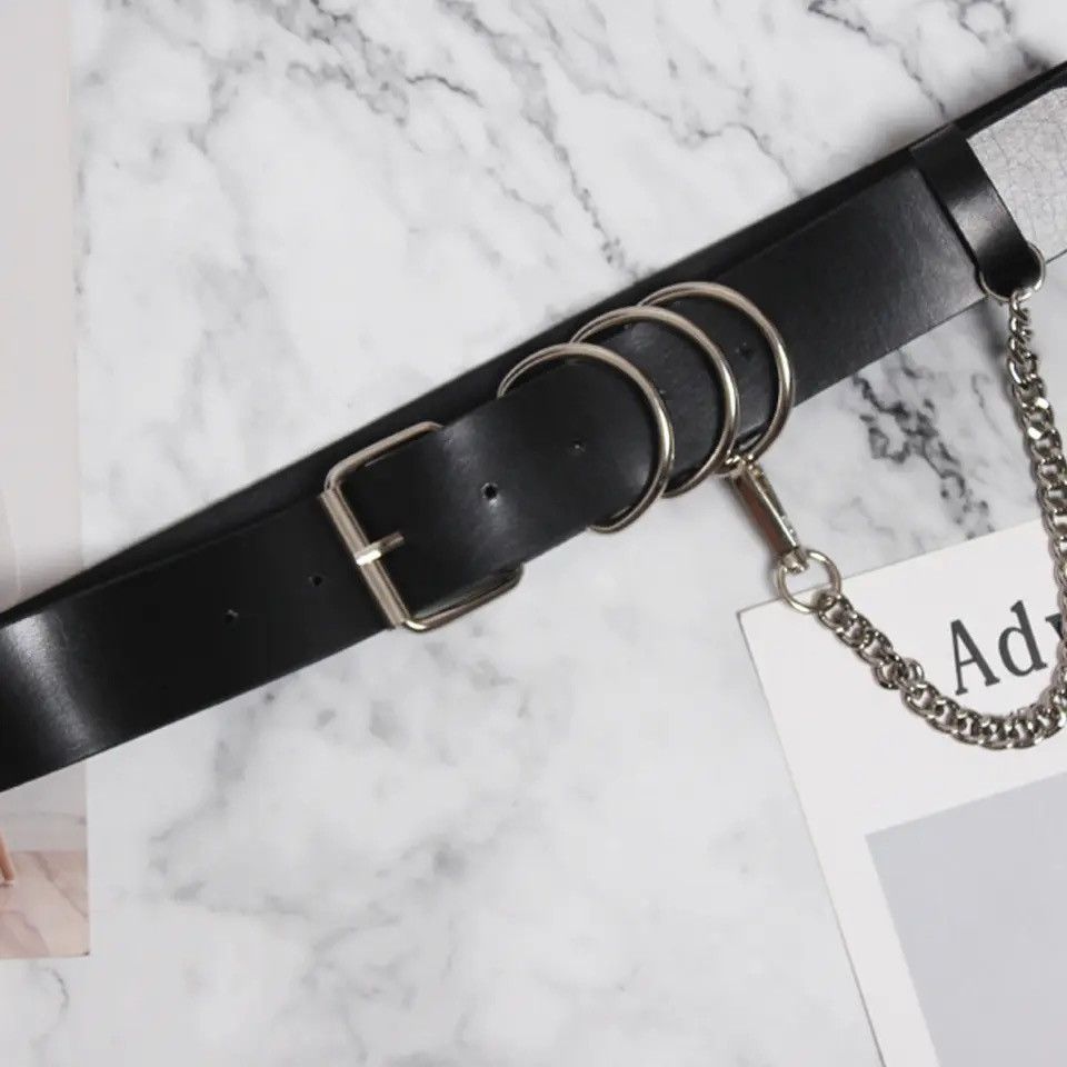 Other × Vintage Outdoor fashion punk chain grunge belt gothic rock Size ONE SIZE - 3 Thumbnail