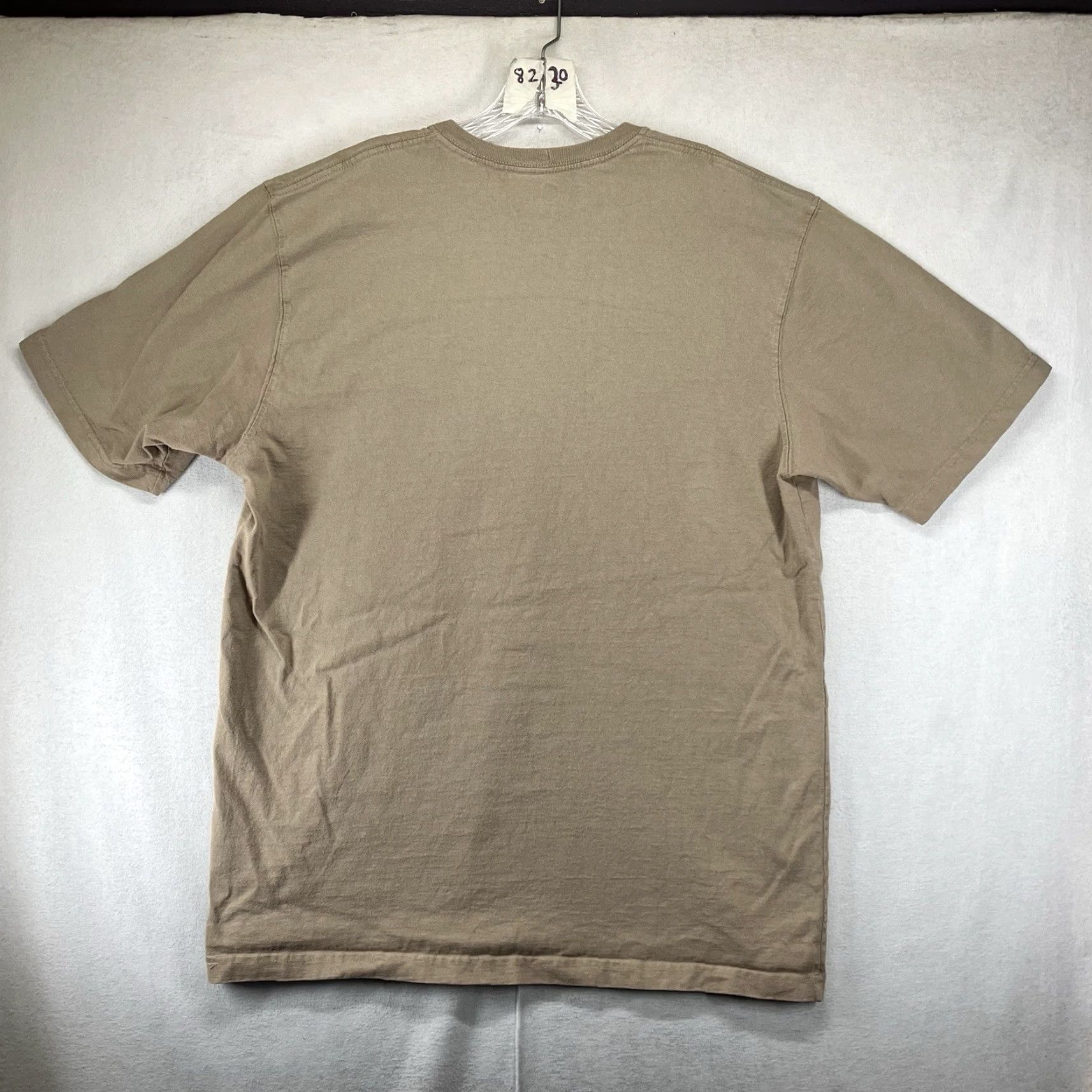 Carhartt Carhartt Shirt Mens Large Tall LT Tan Pocket Tee Cotton Work Wear Outdoors Size US L / EU 52-54 / 3 - 3 Thumbnail