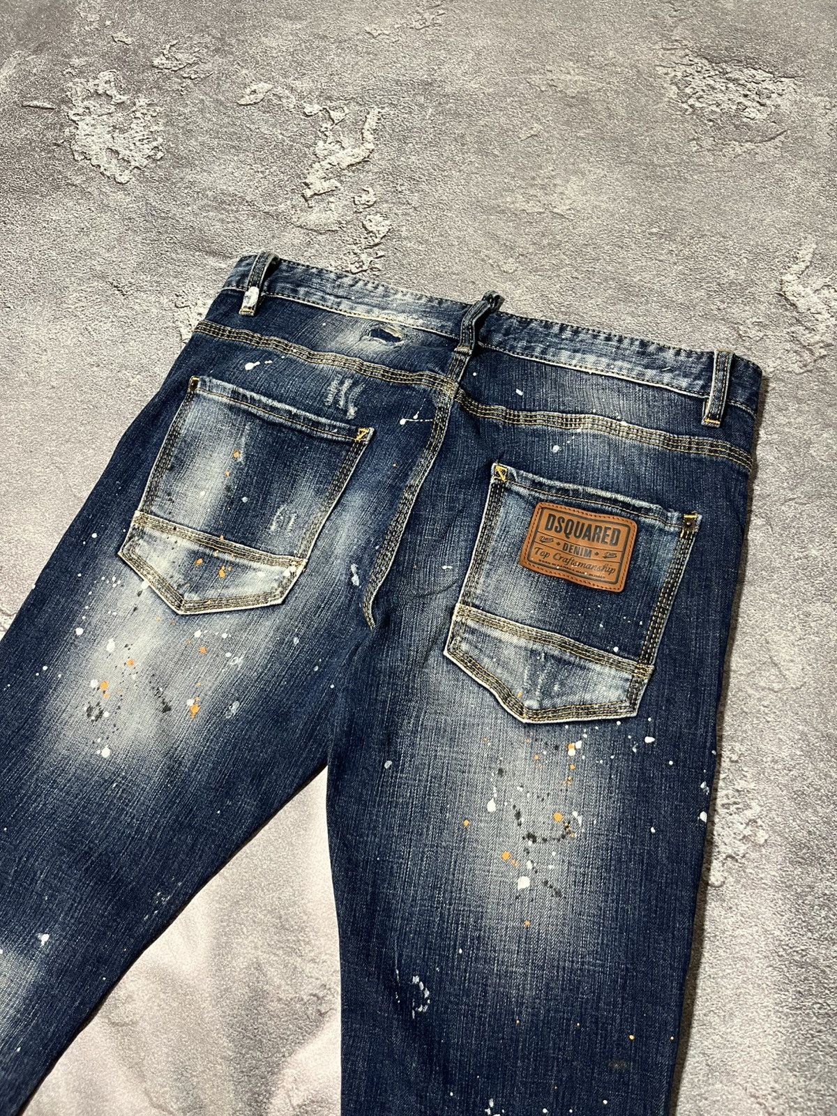 Dsquared2 Dsquared 2 Luxury Distressed Painter Jeans Pants Size US 34 / EU 50 - 5 Thumbnail