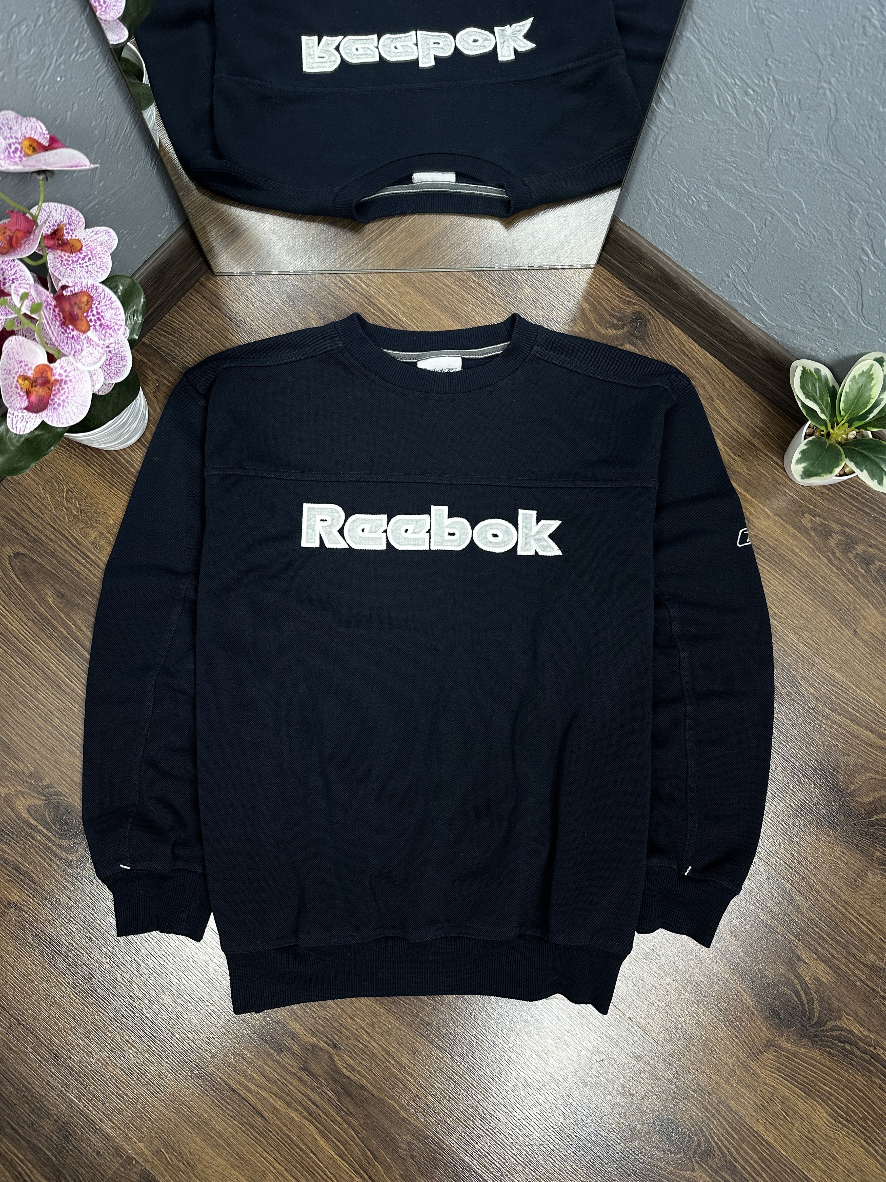 Reebok × Vintage Reebok Vintage Mens Sweatshirt Size US L / EU 52-54 / 3 - 1 Thumbnail