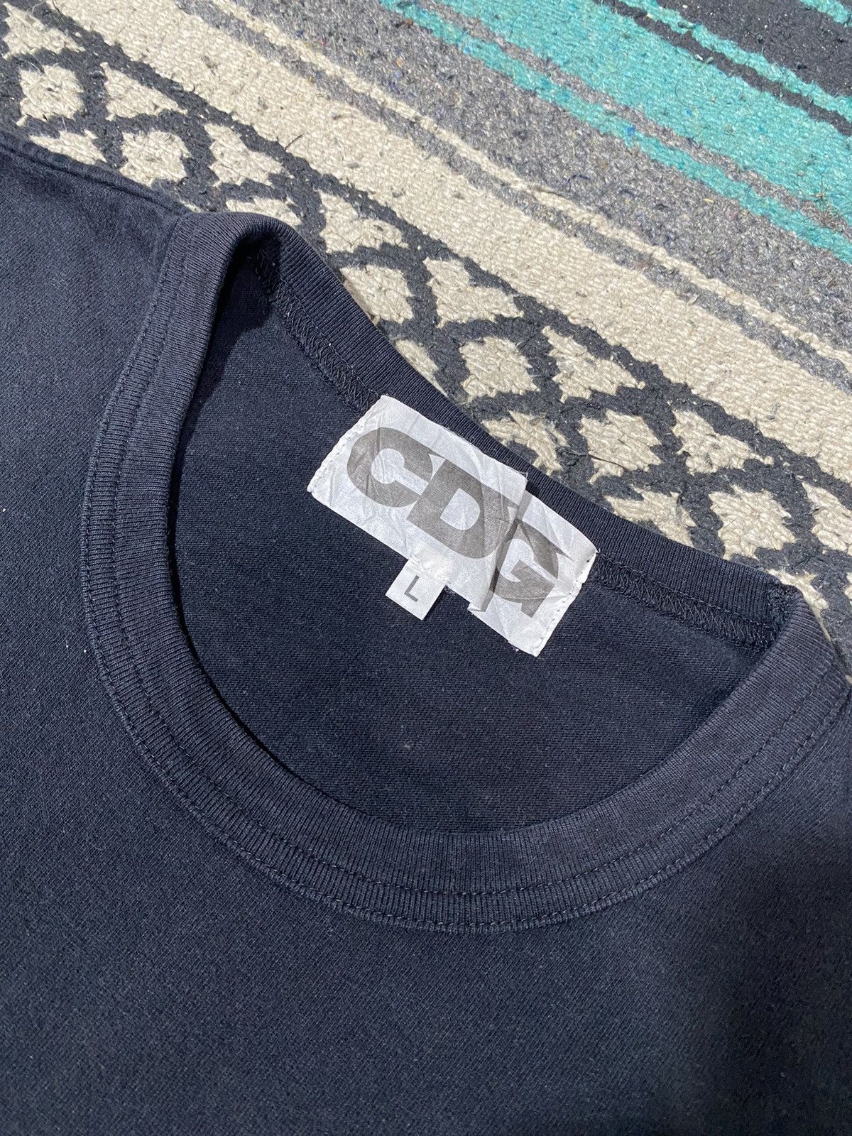 Comme des Garcons CDG Chest Circle Logo T-Shirt Size US L / EU 52-54 / 3 - 3 Thumbnail