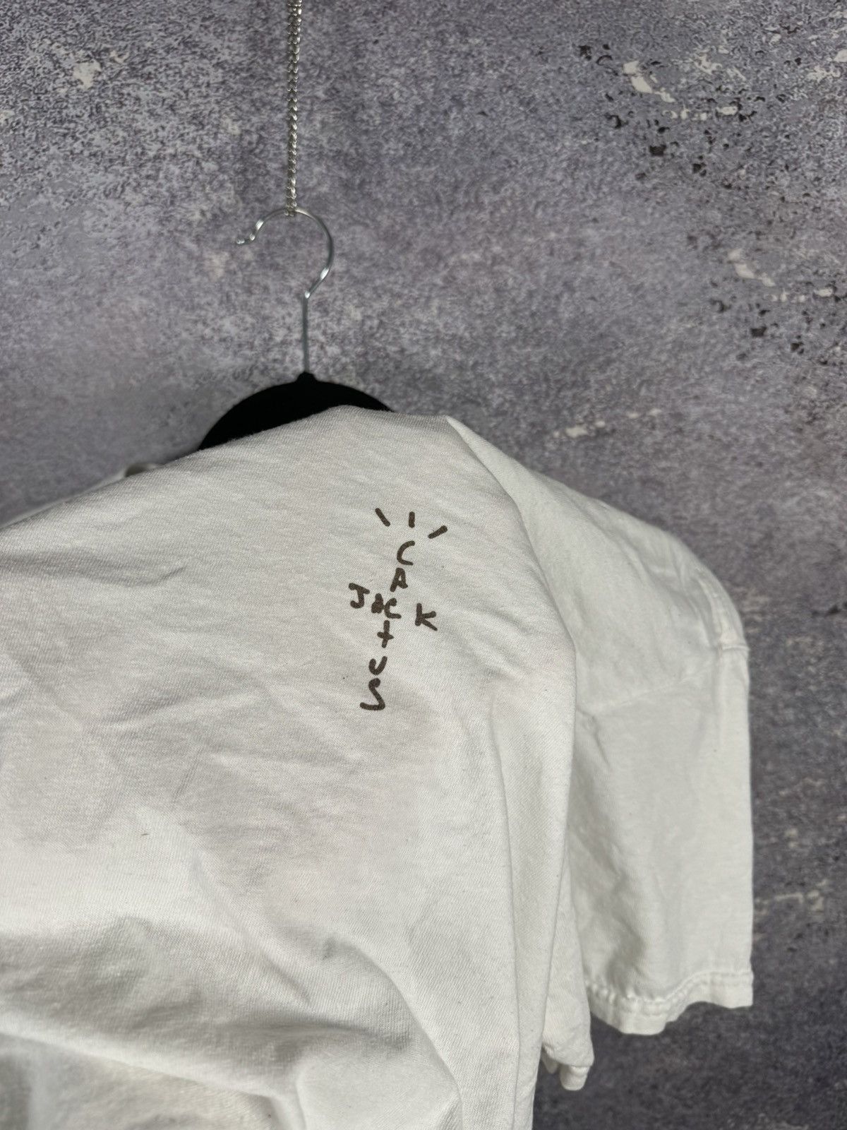 Travis Scott Travis Scott Cactus Jack Basic Logo White Tee Men’s Large Size US L / EU 52-54 / 3 - 6 Thumbnail