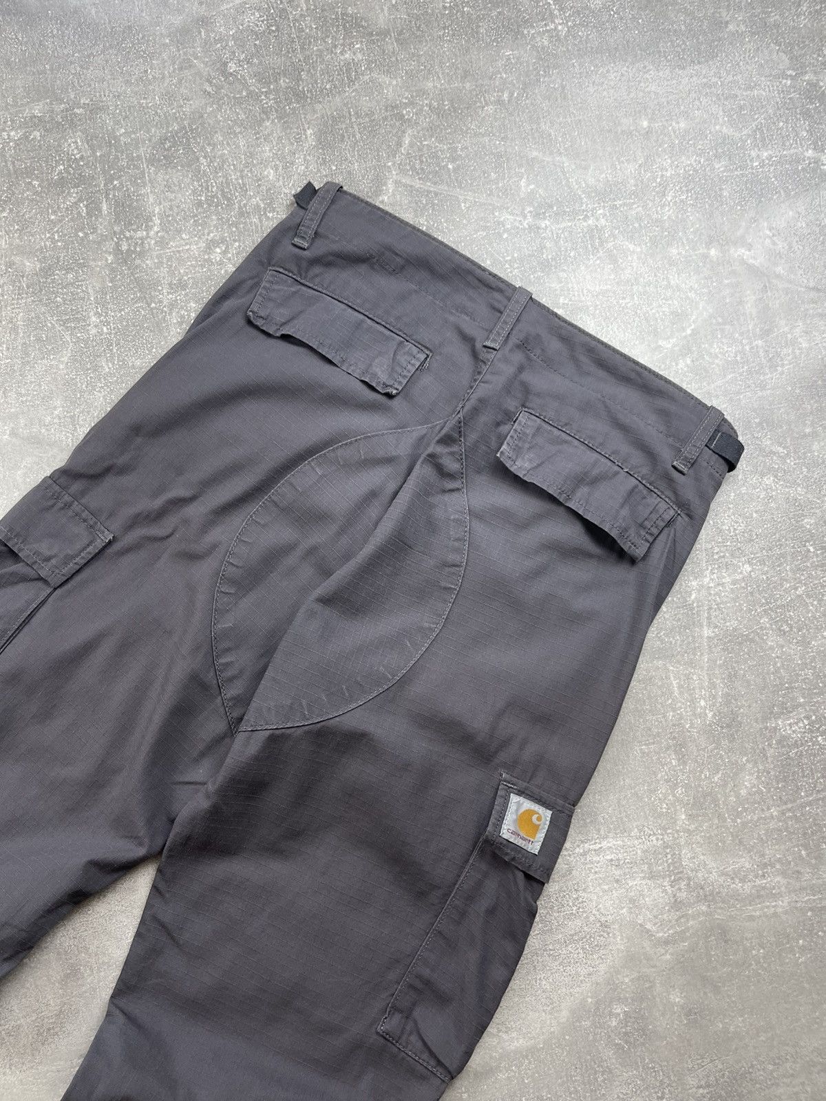 Carhartt Carhartt WIP Aviation Pants Grey Cargo Utility Ripstop Size US 28 / EU 44 - 4 Thumbnail