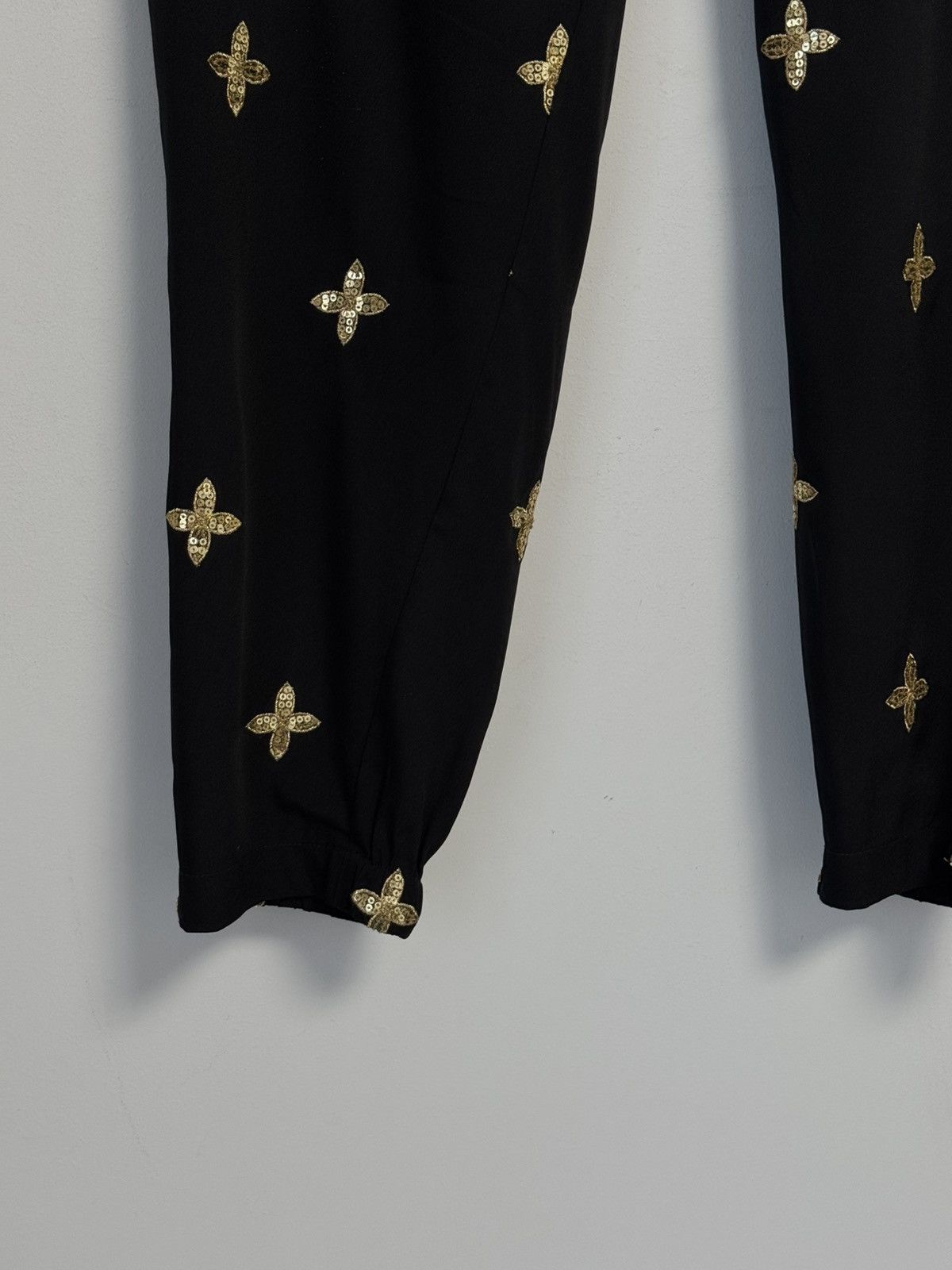 Juicy Couture Juicy Couture Womens Pants Size M Black Crepe Jogger Size 32" / US 10 / IT 46 - 6 Thumbnail