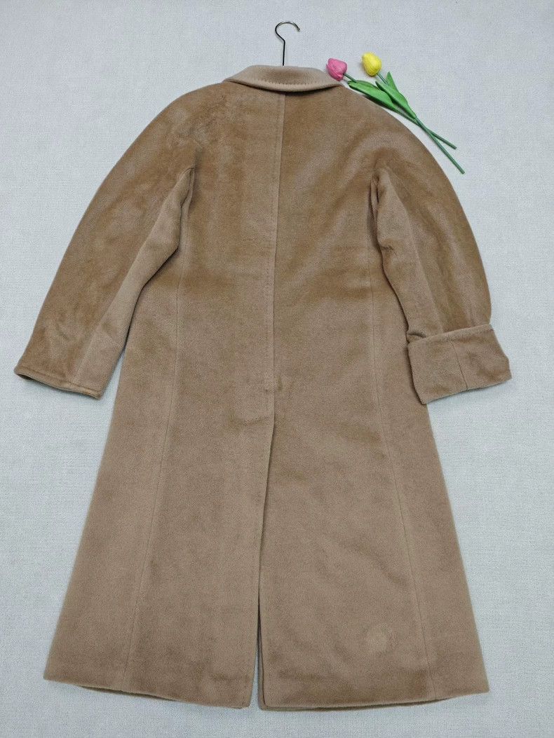 Max Mara Max Mara Classic Camel Long Women's Coat Size XL / US 12-14 / IT 48-50 - 3 Thumbnail
