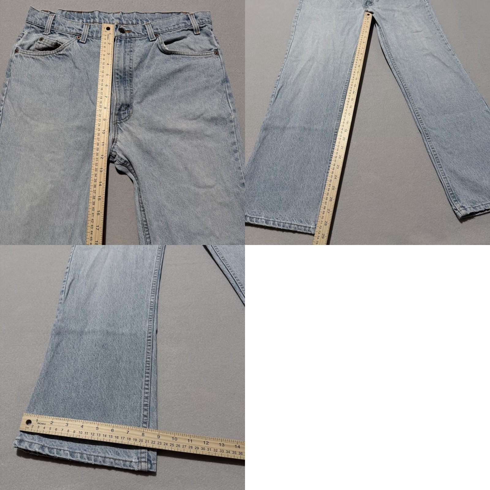 Levi's Levi's Jeans Men's 517 Blue Denim Pockets Relaxed Bootcut - 36x30 USA Made Size US 36 / EU 52 - 9 Thumbnail