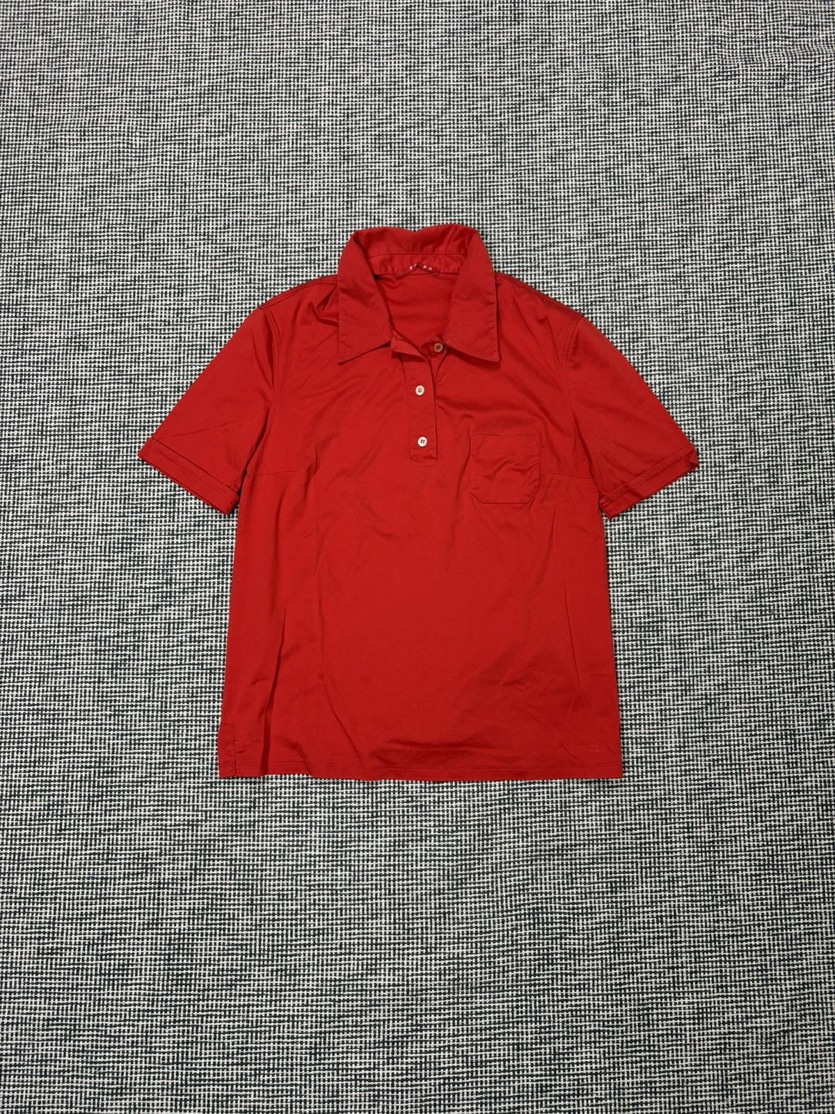 Prada Prada red polo shirt quiet luxury old money style💰 Size M / US 6-8 / IT 42-44 - 1 Thumbnail