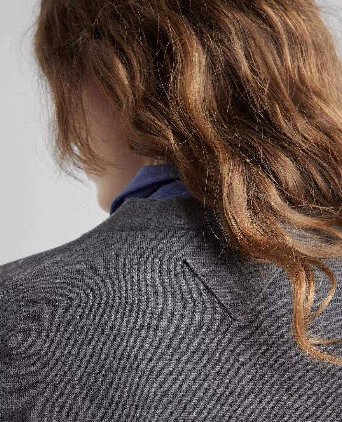 Prada Prada Women's Gray Wool Knit Cardigan Size 38 NWT Size XS / US 0-2 / IT 36-38 - 9 Thumbnail