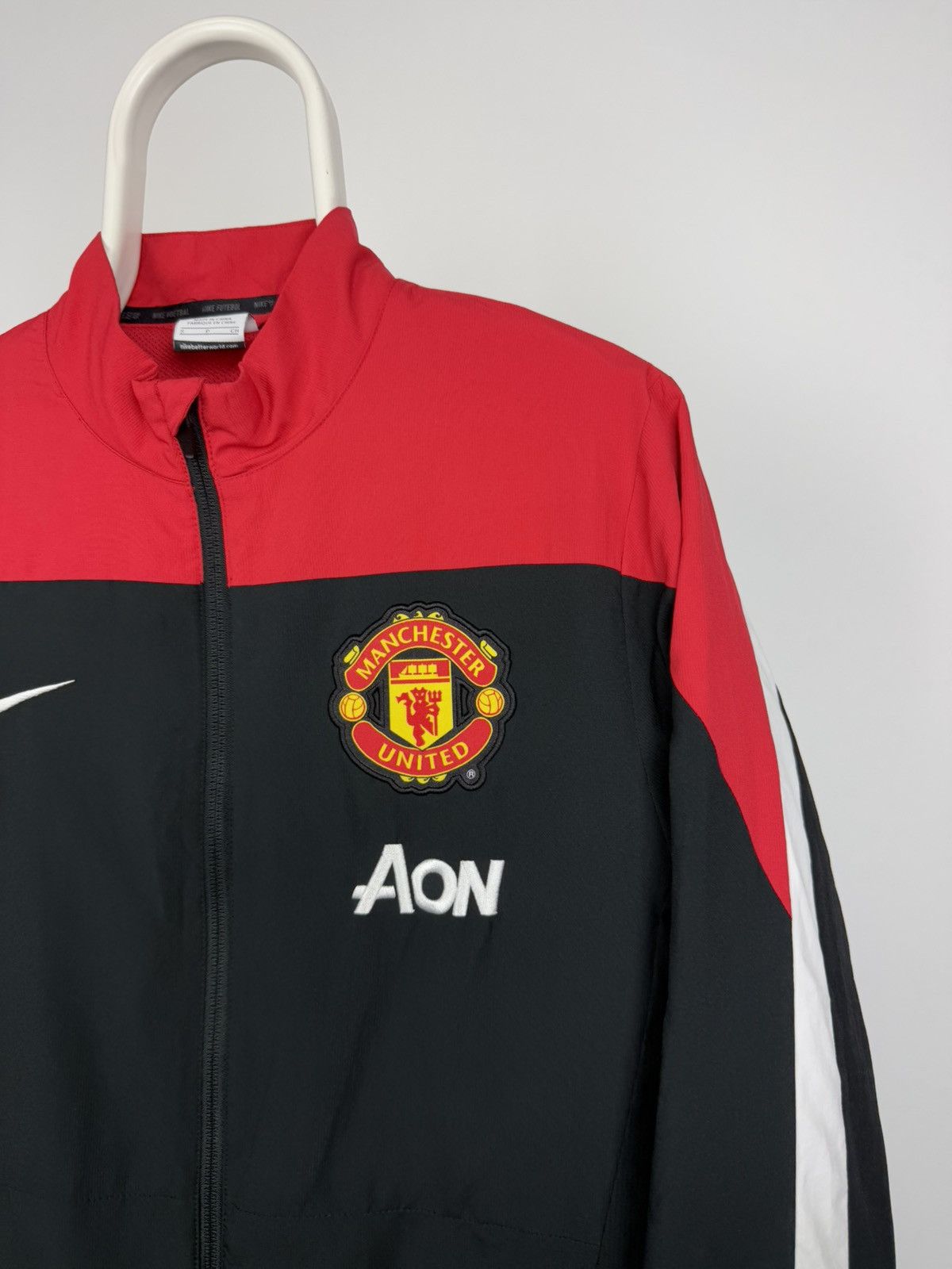 Nike × Vintage 00s Nike Vintage Manchester United Track Jacket Size US S / EU 44-46 / 1 - 3 Thumbnail