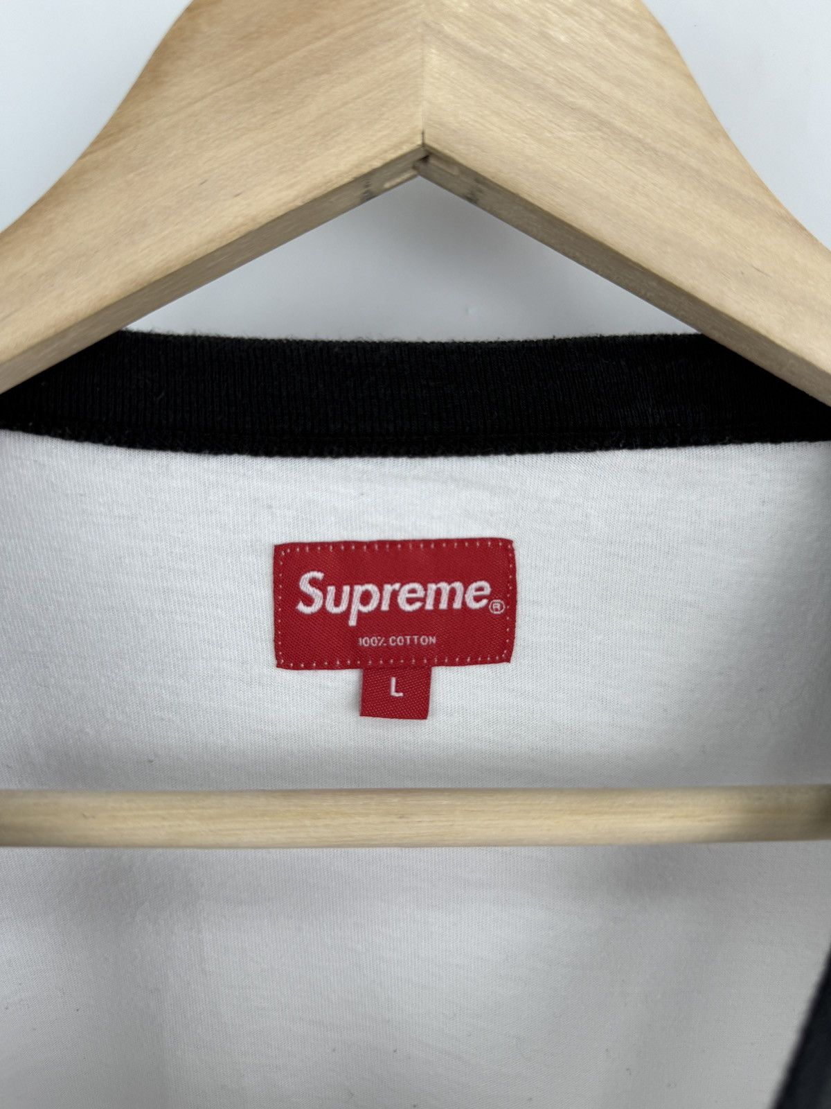 Supreme 🇺🇸 Y2K Supreme Lion Raglan Baseball SS18 Long Sleeve Rare Size US L / EU 52-54 / 3 - 6 Thumbnail