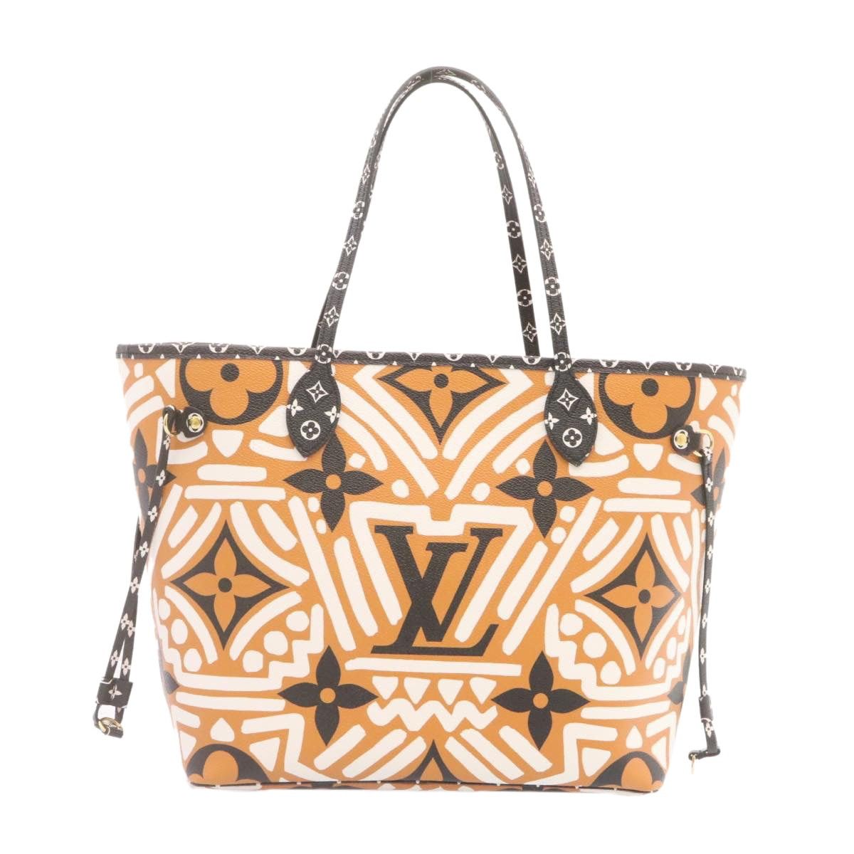 Louis Vuitton LOUIS VUITTON Monogram Giant Neverfull MM Tote Bag Caramel Size ONE SIZE - 2 Thumbnail