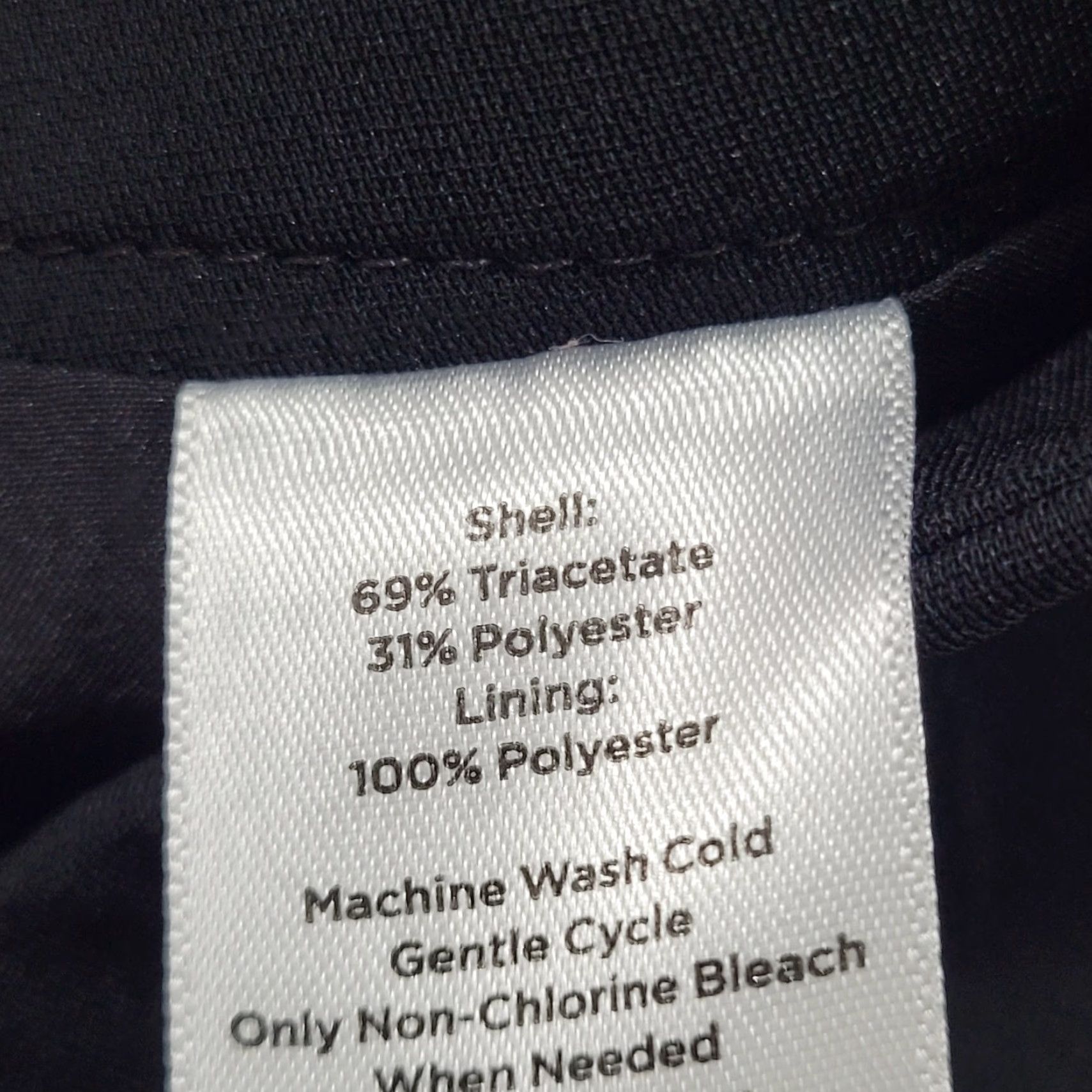 Talbots Talbots Black Easy Travel Slim Ankle Pants High Rise Tapered Stretch 2 (28x28) Size 26" / US 2 / IT 38 - 4 Thumbnail