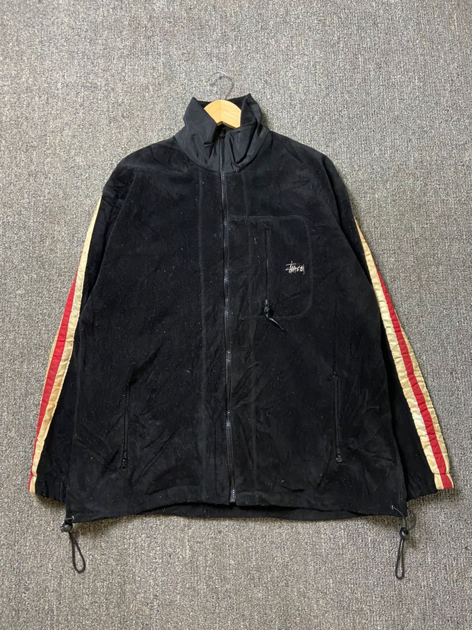 Stussy Vintage Stussy Outdoor Full Zip Fleece Jacket (194) Size US L / EU 52-54 / 3 - 1 Thumbnail