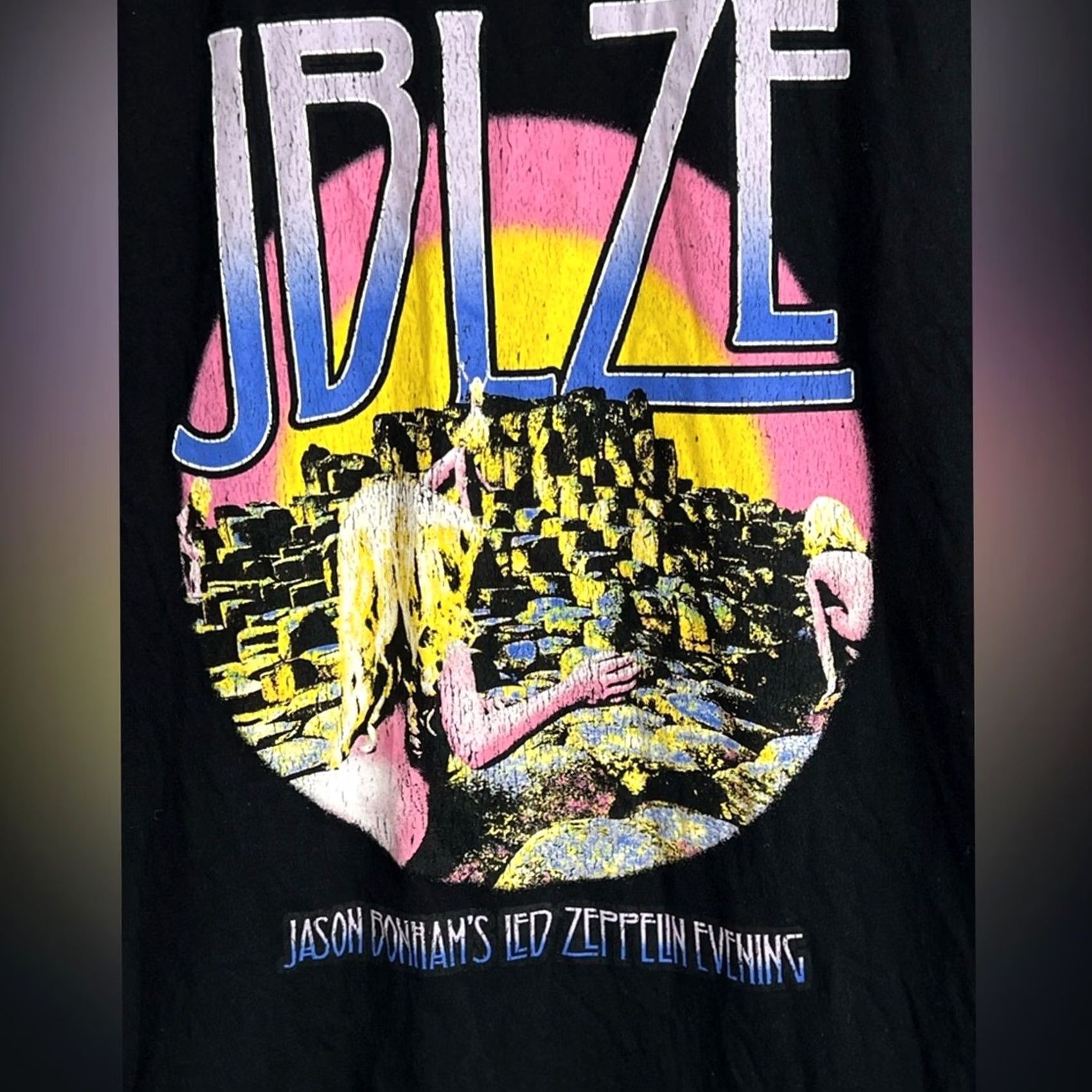 Vintage Jason Bonham Led Zeppelin Shirt Experience Hard And Heavy 2013 Tour Size XL Mens Black XL Size US XL / EU 56 / 4 - 2 Thumbnail