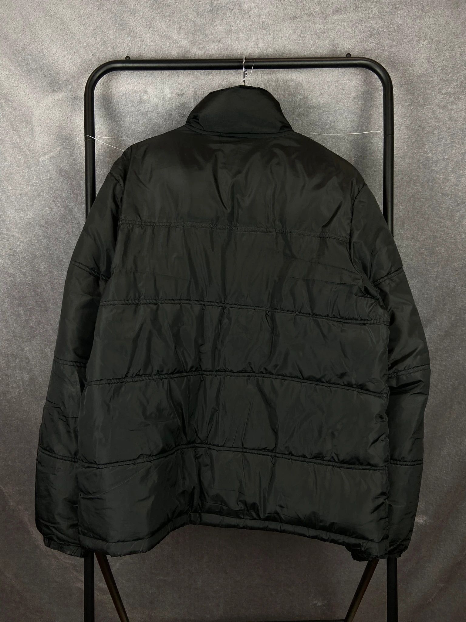 Kappa Puffer Jacket Kappa black vintage logo streetwear XL Size US XL / EU 56 / 4 - 4 Thumbnail