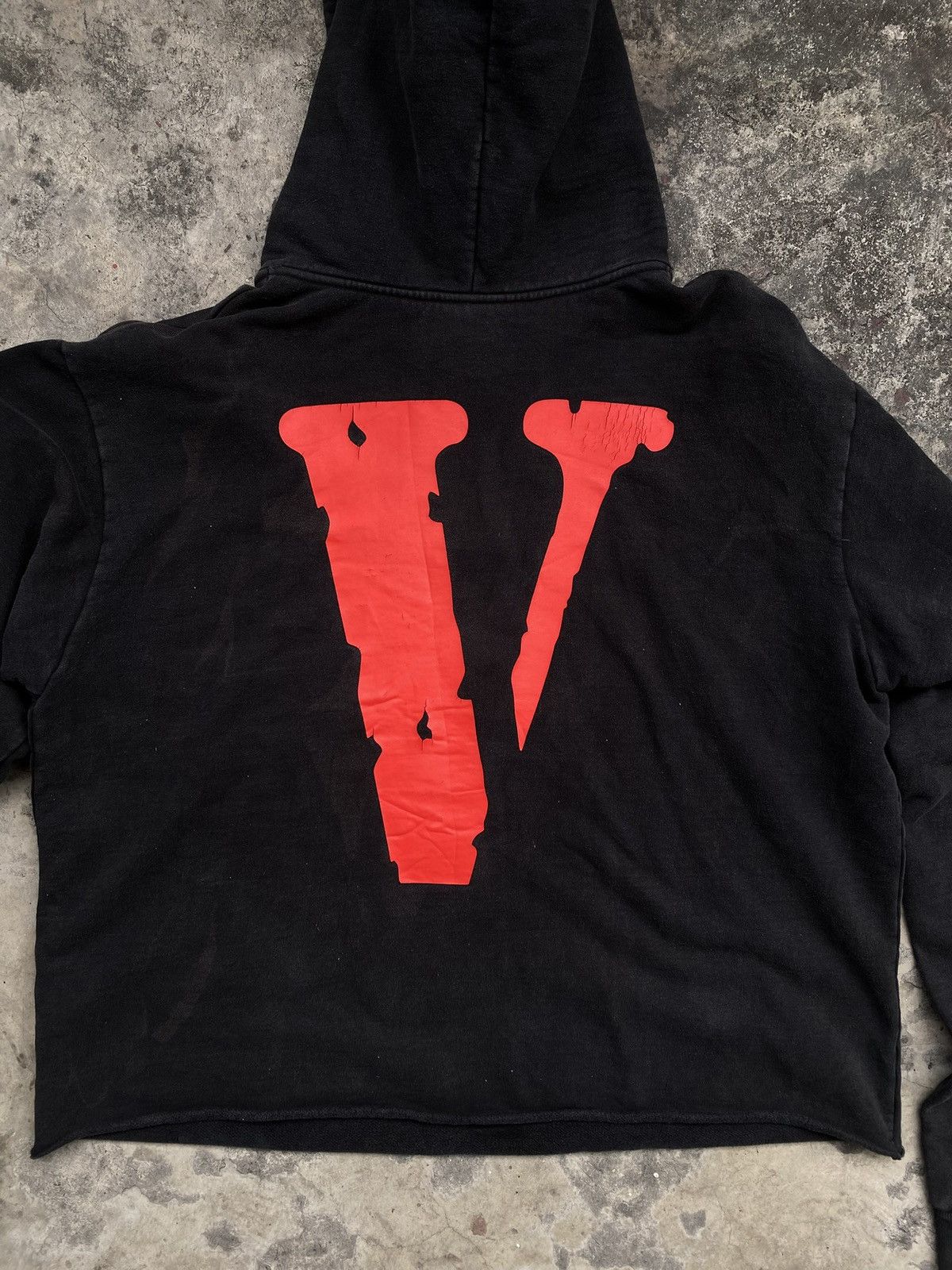 Vintage vlone x 2pac hoodie Size US XL / EU 56 / 4 - 4 Thumbnail