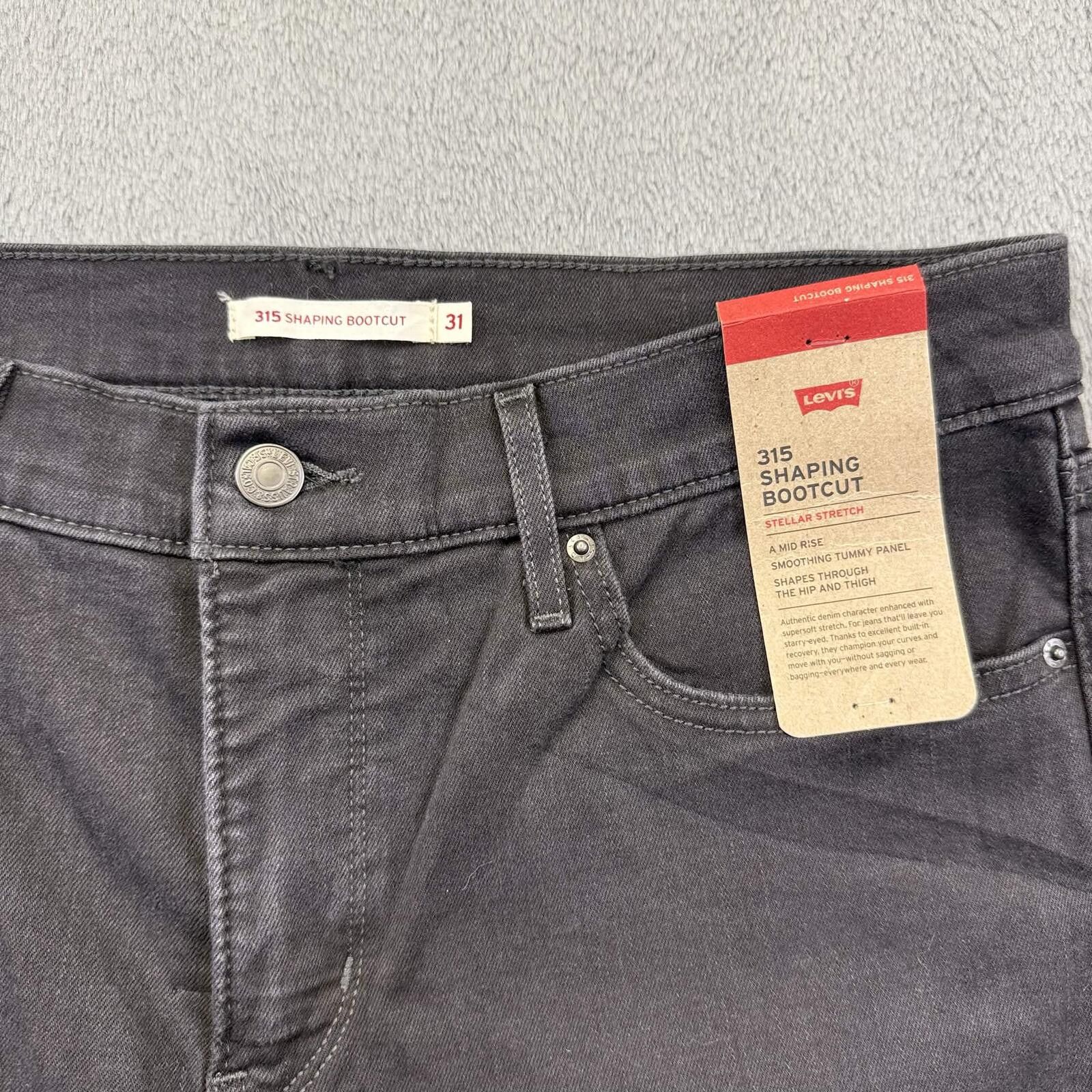Levi's Levi's 315 Shaping Bootcut Mid Rise Jeans (Stellar Stretch) Size US 31 - 2 Thumbnail