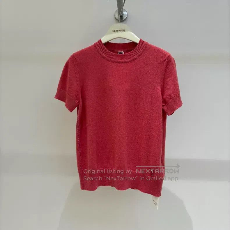 Hermes Hermes Women's Round Neck Knit Short Sleeve Sweater Size XS / US 0-2 / IT 36-38 - 1 Thumbnail