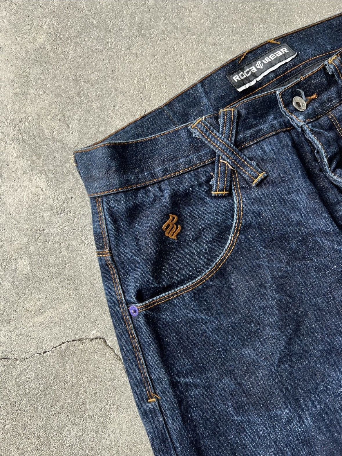 Rocawear Vintage Rocawear denim Jeans Size US 34 / EU 50 - 9 Thumbnail