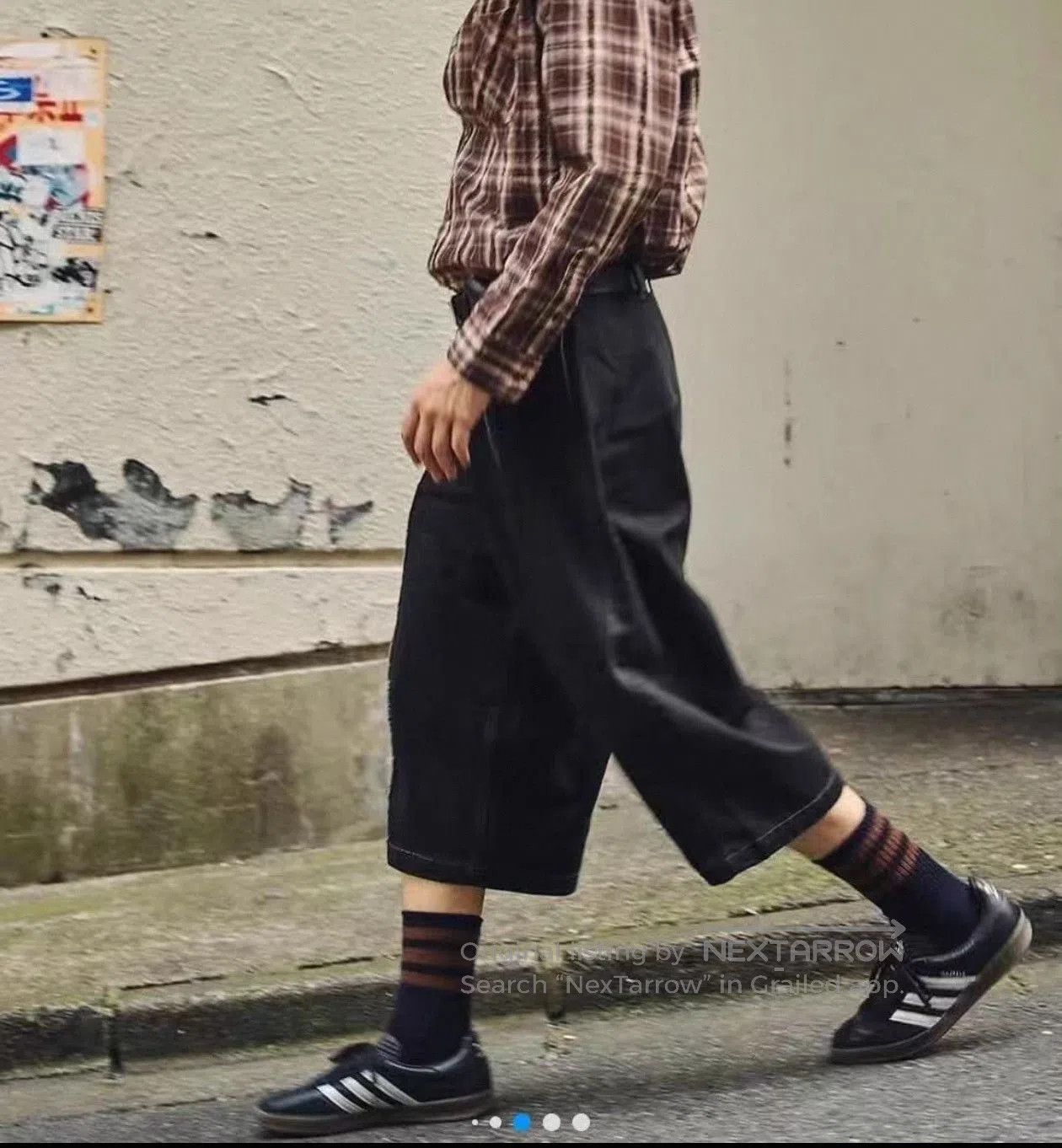 Journal Standard JOURNAL STANDARD x NULL TOKYO Denim Cropped Shorts. Size US 33 - 2 Thumbnail