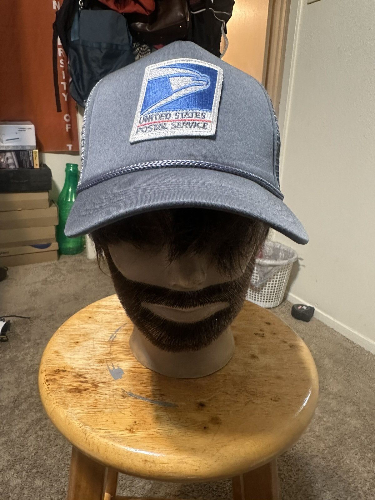 Anti Social Social Club × Vintage Vintage USPS Mailman “cool grey” hat 00s Size ONE SIZE - 1 Thumbnail