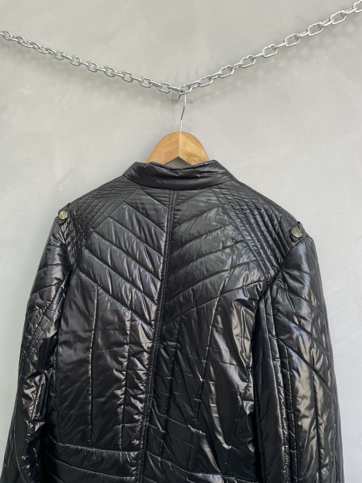 Just Cavalli Rare Roberto Cavalli biker nylon jacket hype avant garde Size US XL / EU 56 / 4 - 12 Thumbnail