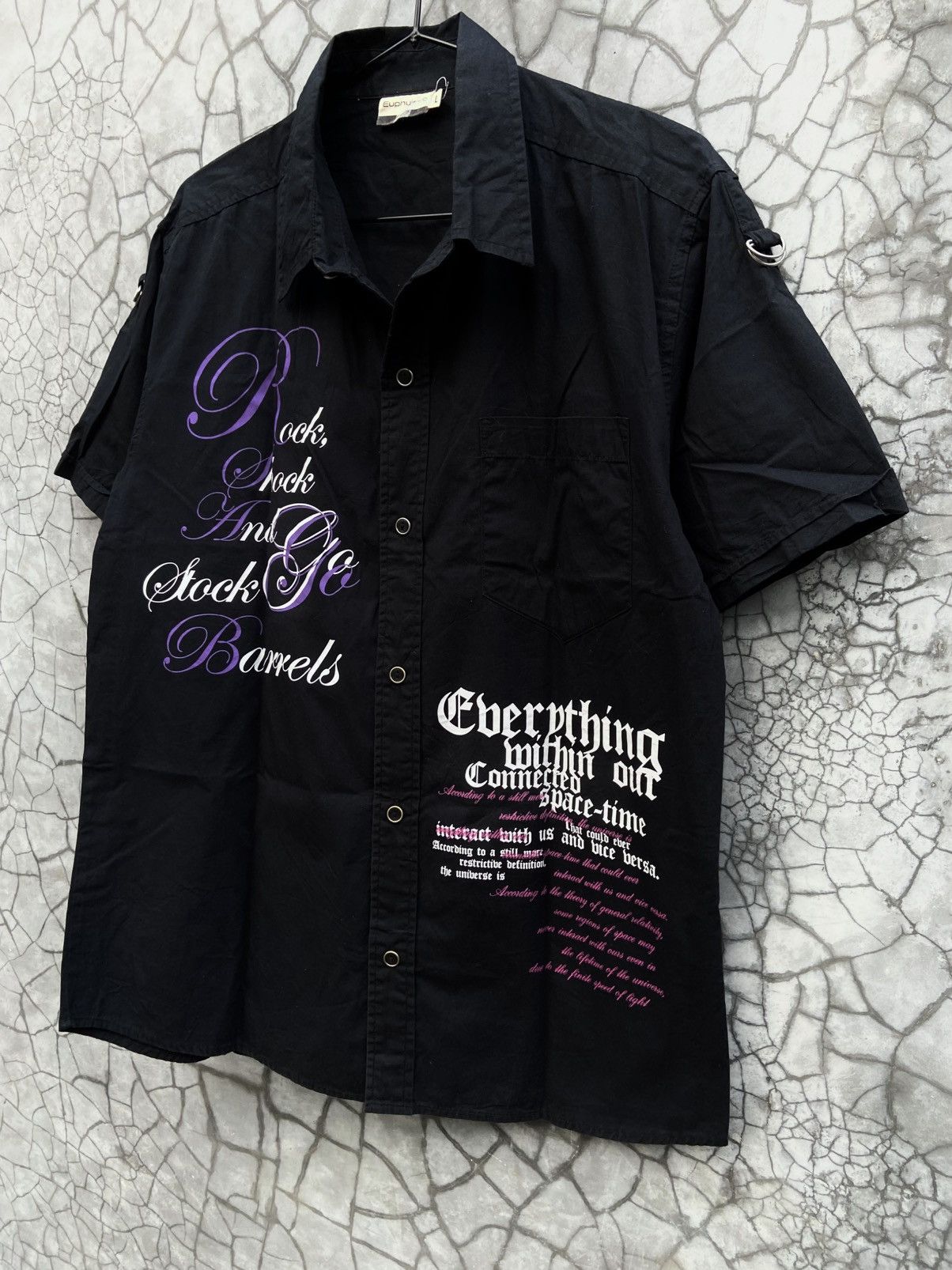 Beauty Beast × If Six Was Nine × Le Grande Bleu (L.G.B.) Euphuistic Poem Bondage Punk Rock Gothic Vkei Harajuku Size US L / EU 52-54 / 3 - 4 Thumbnail