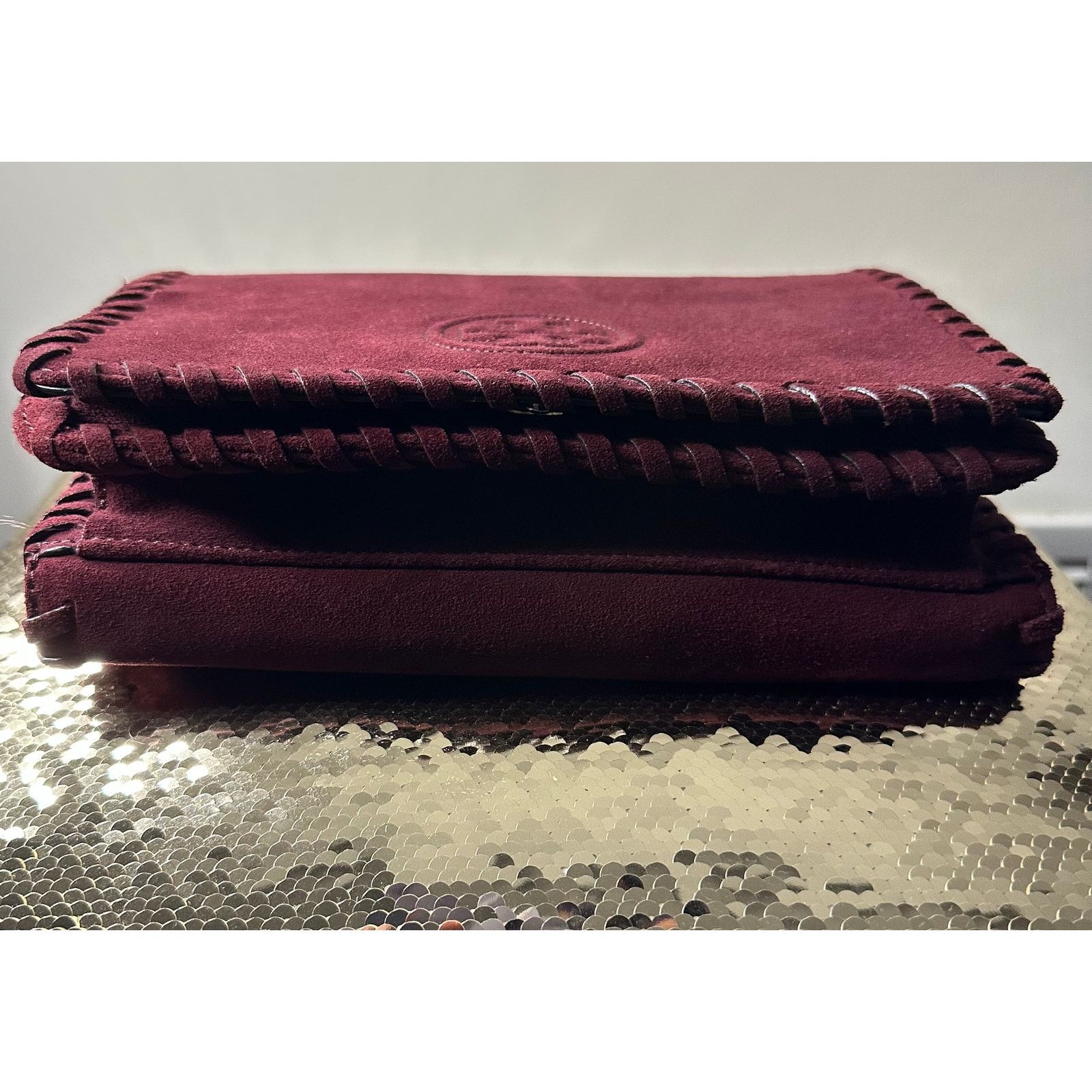 Tory Burch Tory Burch Marion Suede Combo Crossbody Size ONE SIZE - 4 Thumbnail