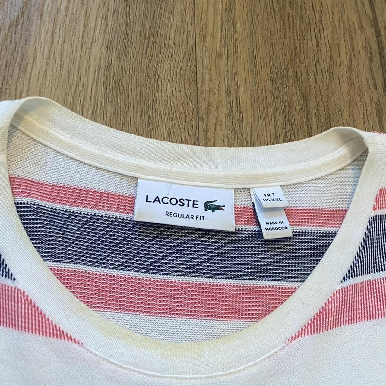Lacoste Lacoste multi-coloured striped tee Sportswear Size US XXL / EU 58 / 5 - 4 Thumbnail