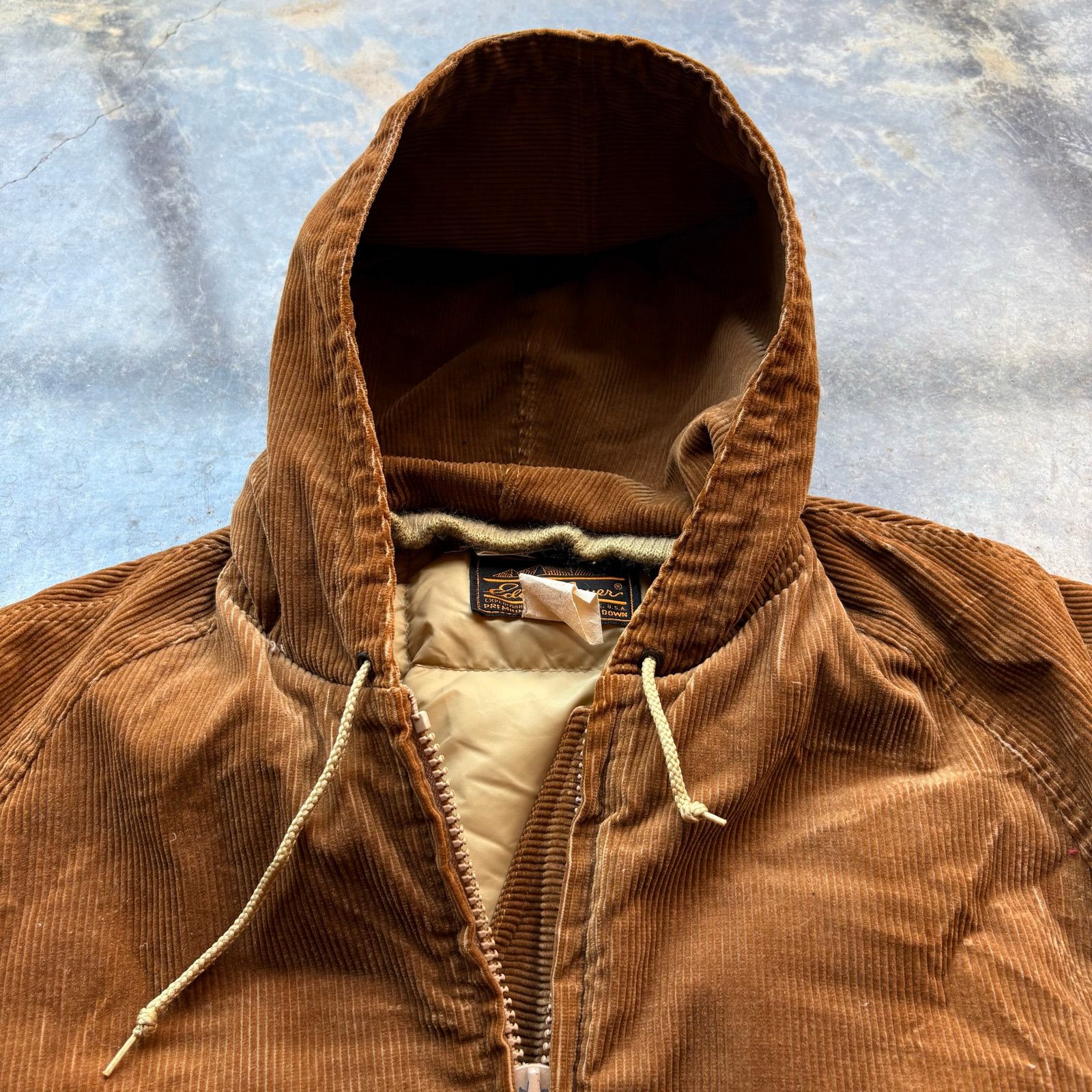 Eddie Bauer Crazy Rare Vintage Eddie Bauer Corduroy Goose Jacket Size US L / EU 52-54 / 3 - 3 Thumbnail