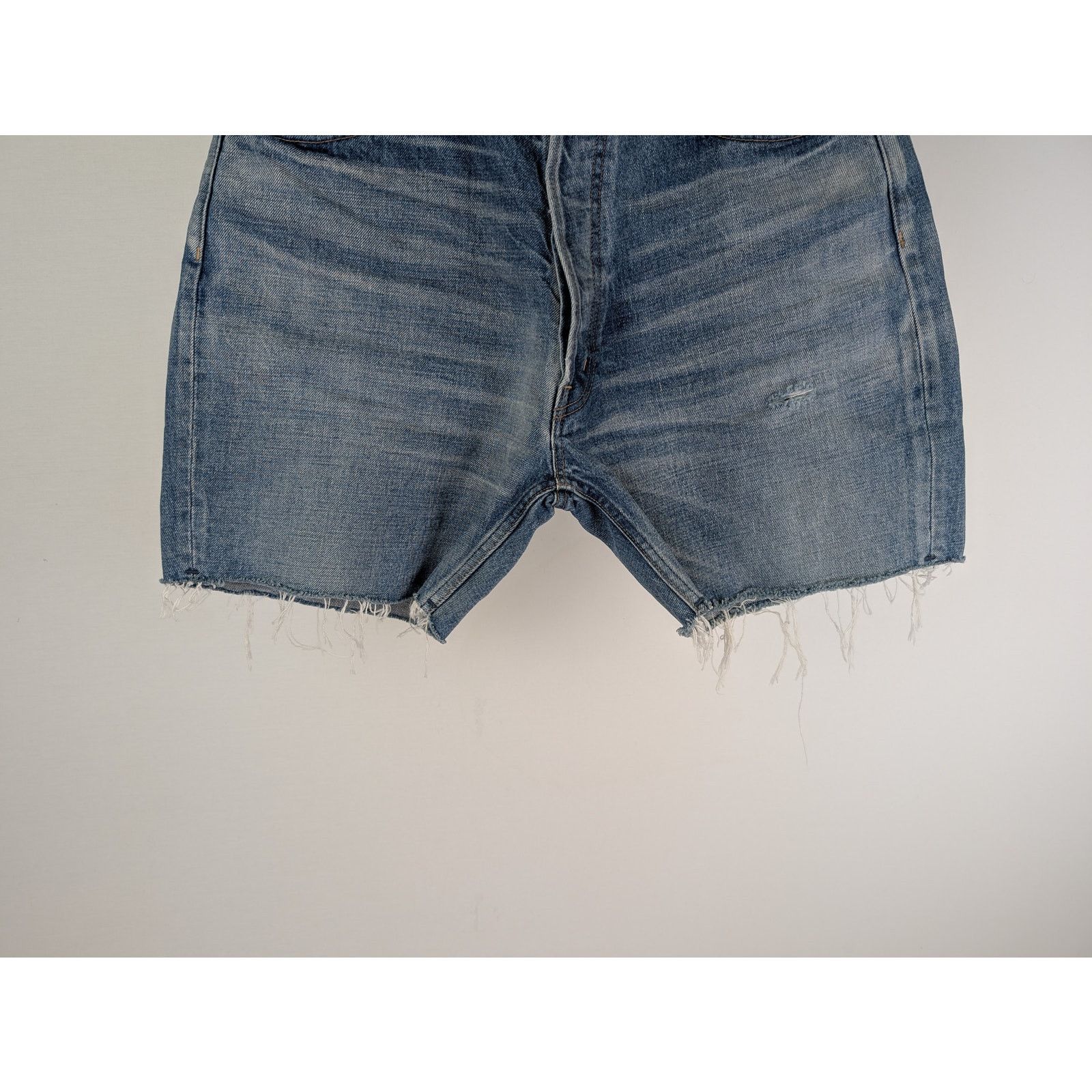 Celine o1rshd1 Denim Shorts in Blue Size US 30 / EU 46 - 3 Thumbnail