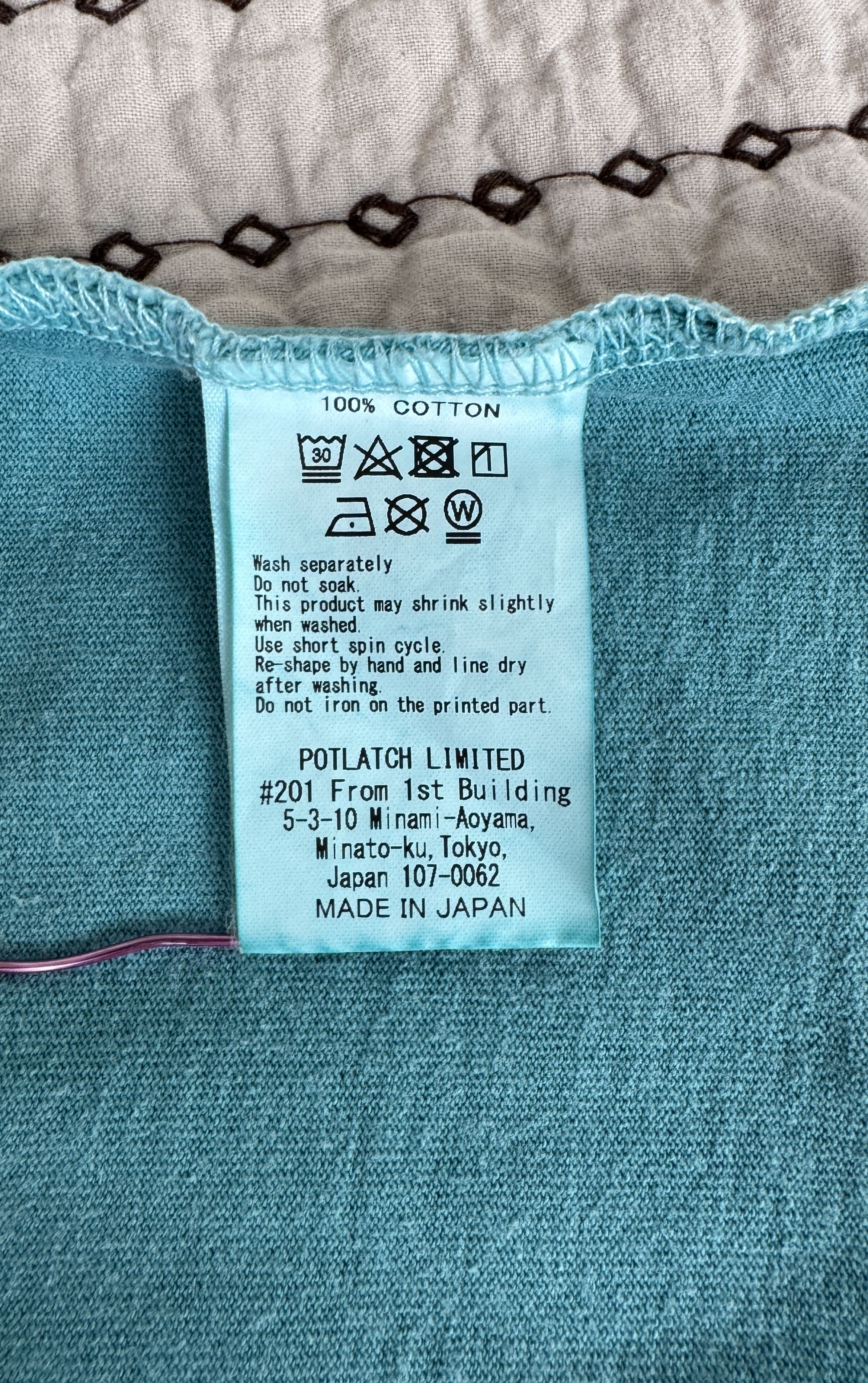 Cav Empt CAV EMPT GRAPHIC SS T-SHIRT TURQUOISE SZ MEDIUM Size US M / EU 48-50 / 2 - 7 Thumbnail