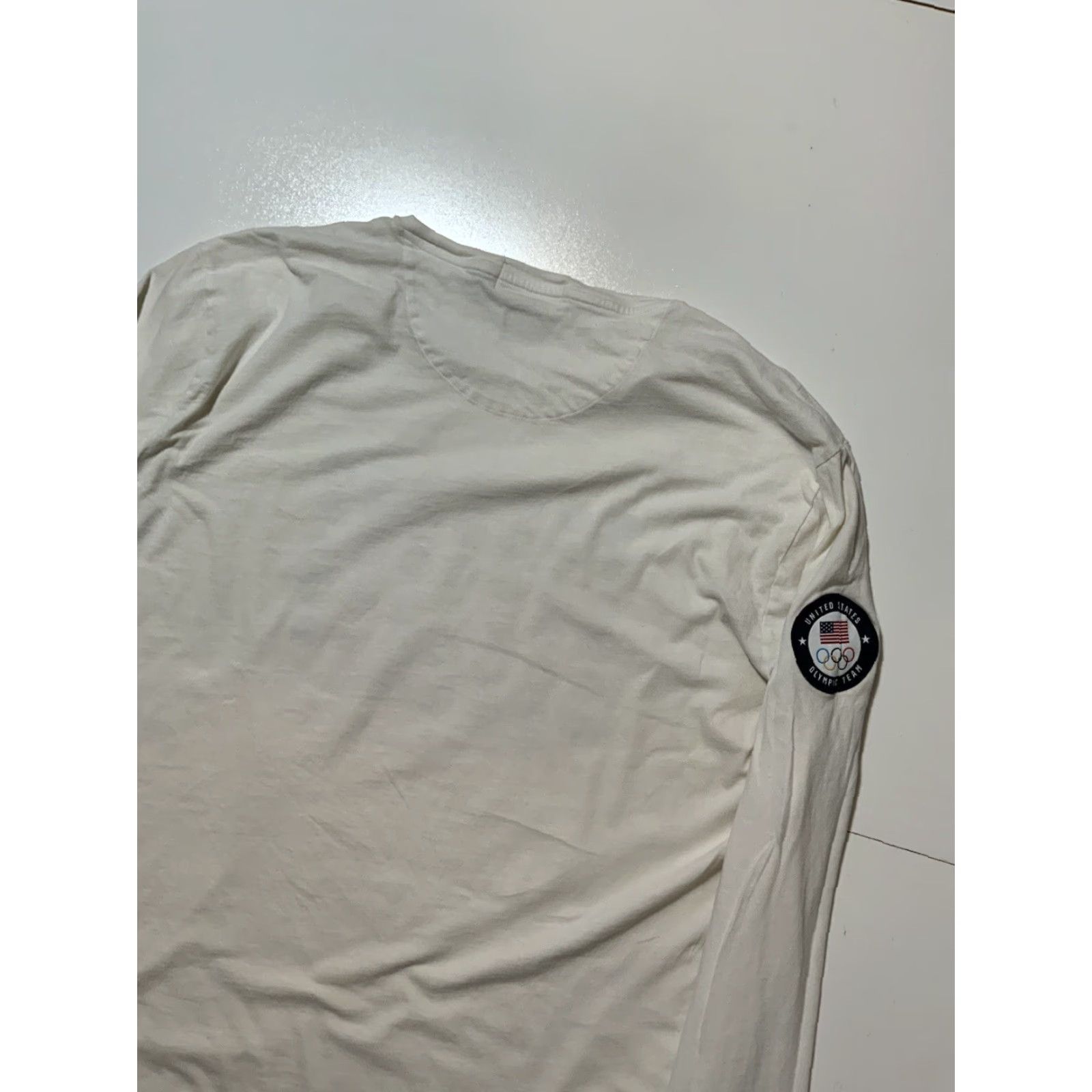 Polo Ralph Lauren VINTAGE Polo Ralph Lauren Team USA 2024 Olympic Graphic Sports L/S T-Shirt XXL Mens White Size US XXL / EU 58 / 5 - 4 Thumbnail