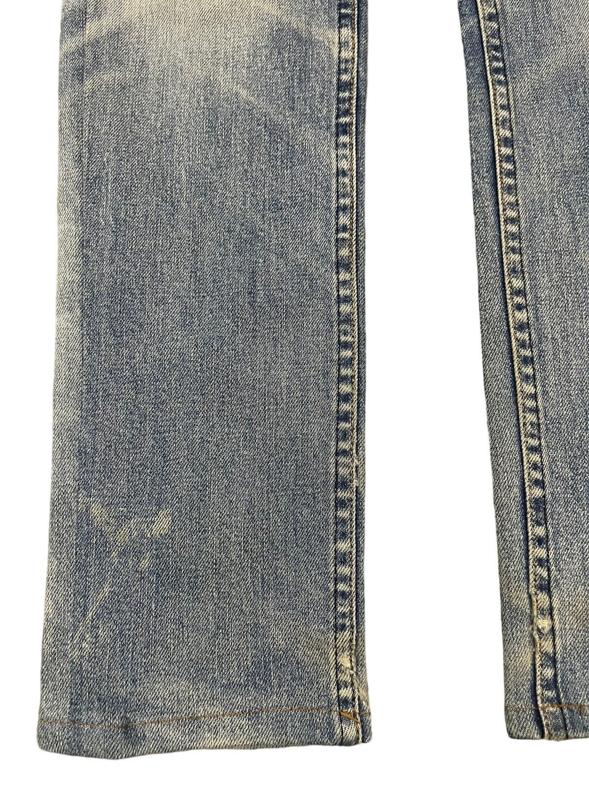 A.P.C. Vintage Japan Apc Blue Wash Style Distress Jeans Size US 30 / EU 46 - 5 Thumbnail