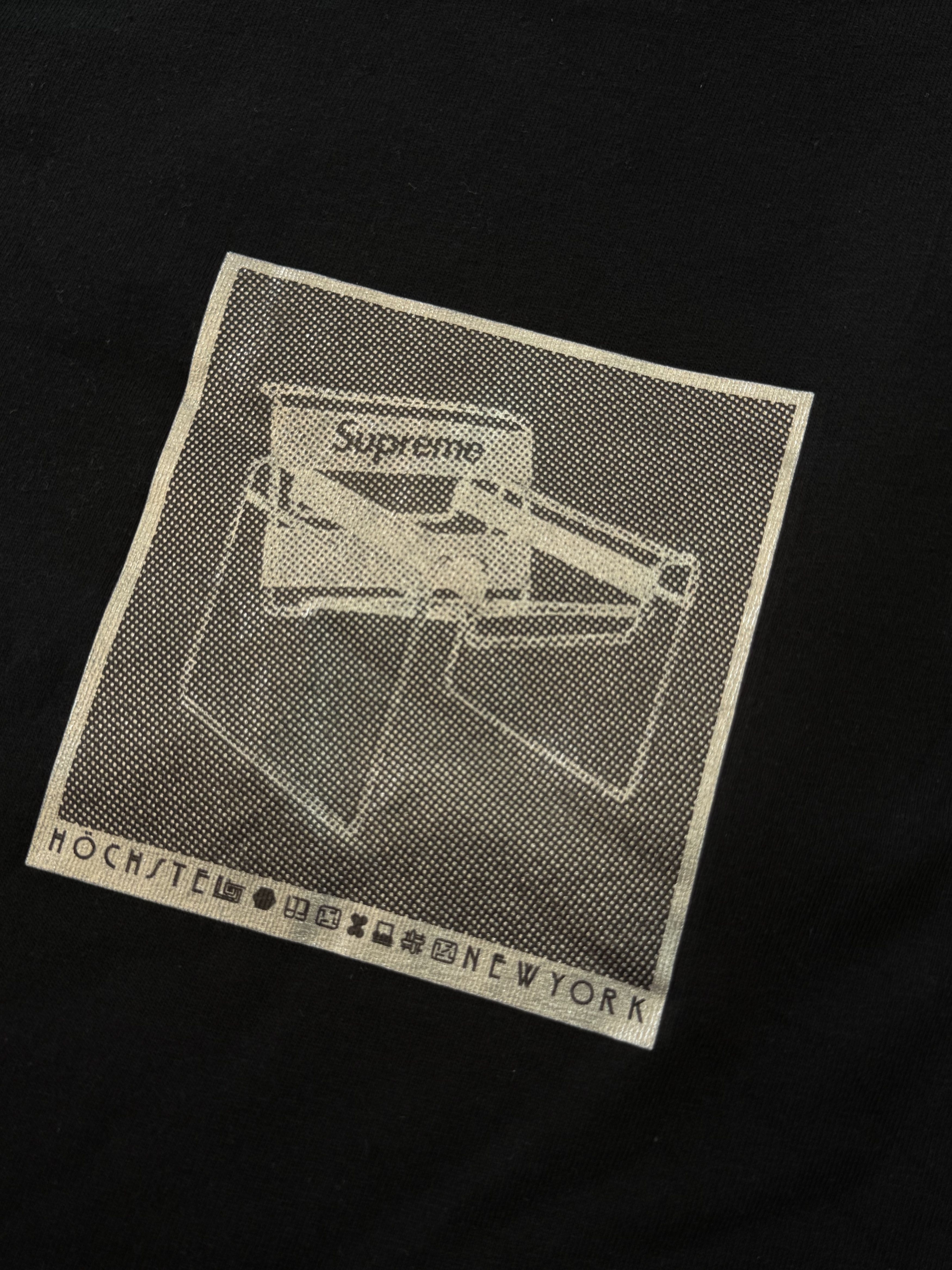 Supreme Supreme Chair Tee - Black - SS18 Size US XL / EU 56 / 4 - 1 Thumbnail