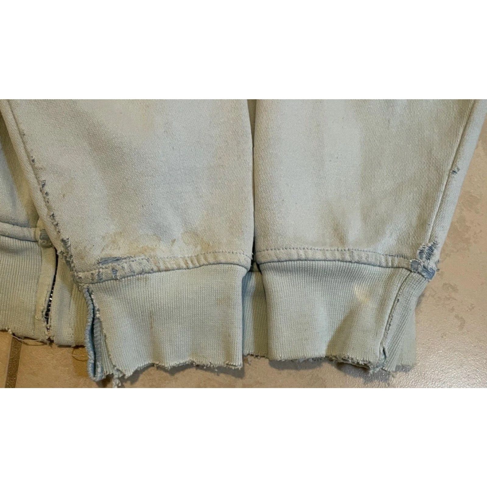 Quiksilver VINTAGE Ocean Pacific OP Thrashed Faded Hoodie XS Surf Skate Grunge Billabong 90 Y2K Size US XS / EU 42 / 0 - 4 Thumbnail