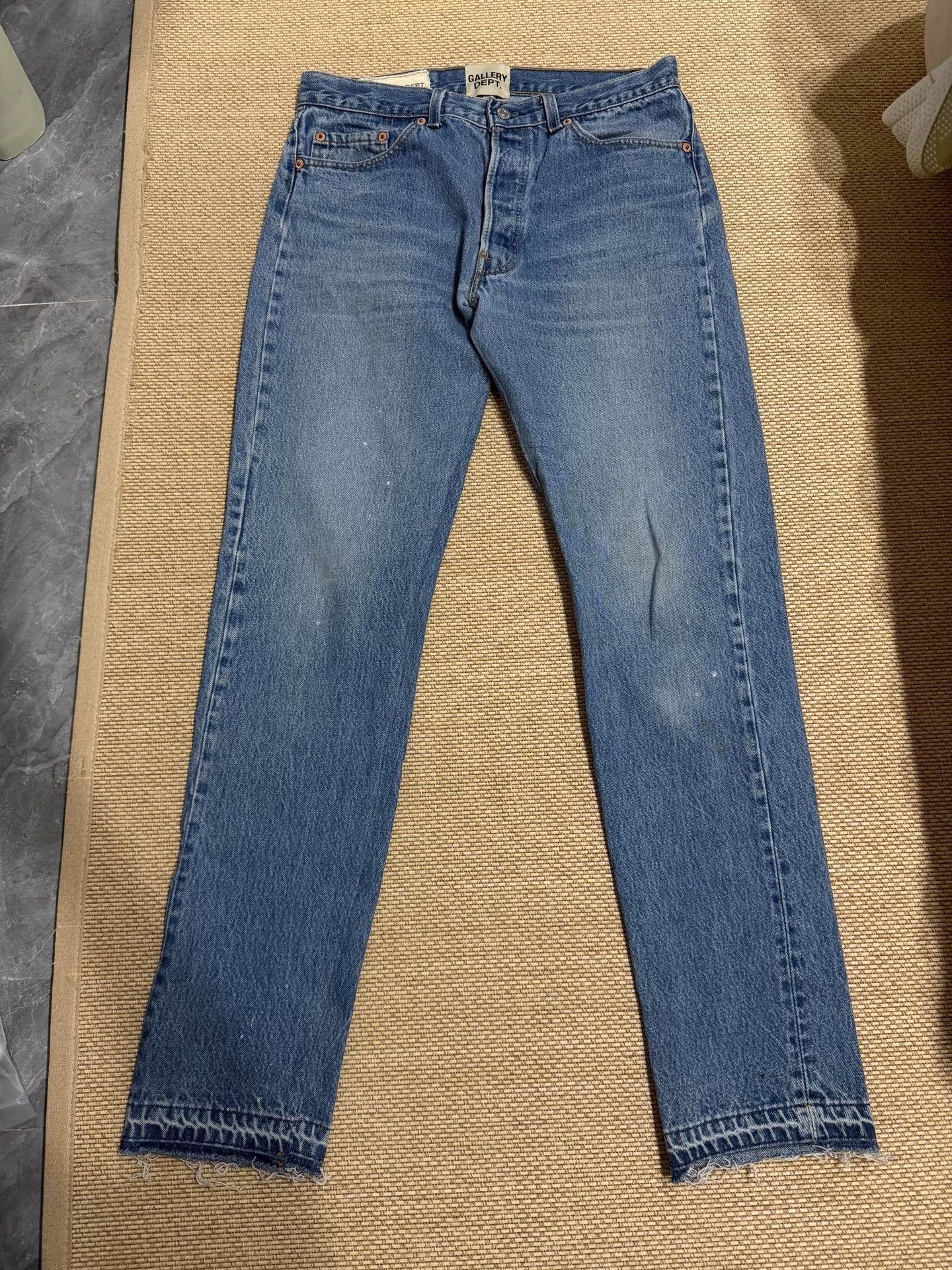 Gallery Dept. Light Blue Gallery Dept Denim Pants Size US 31 - 1 Thumbnail