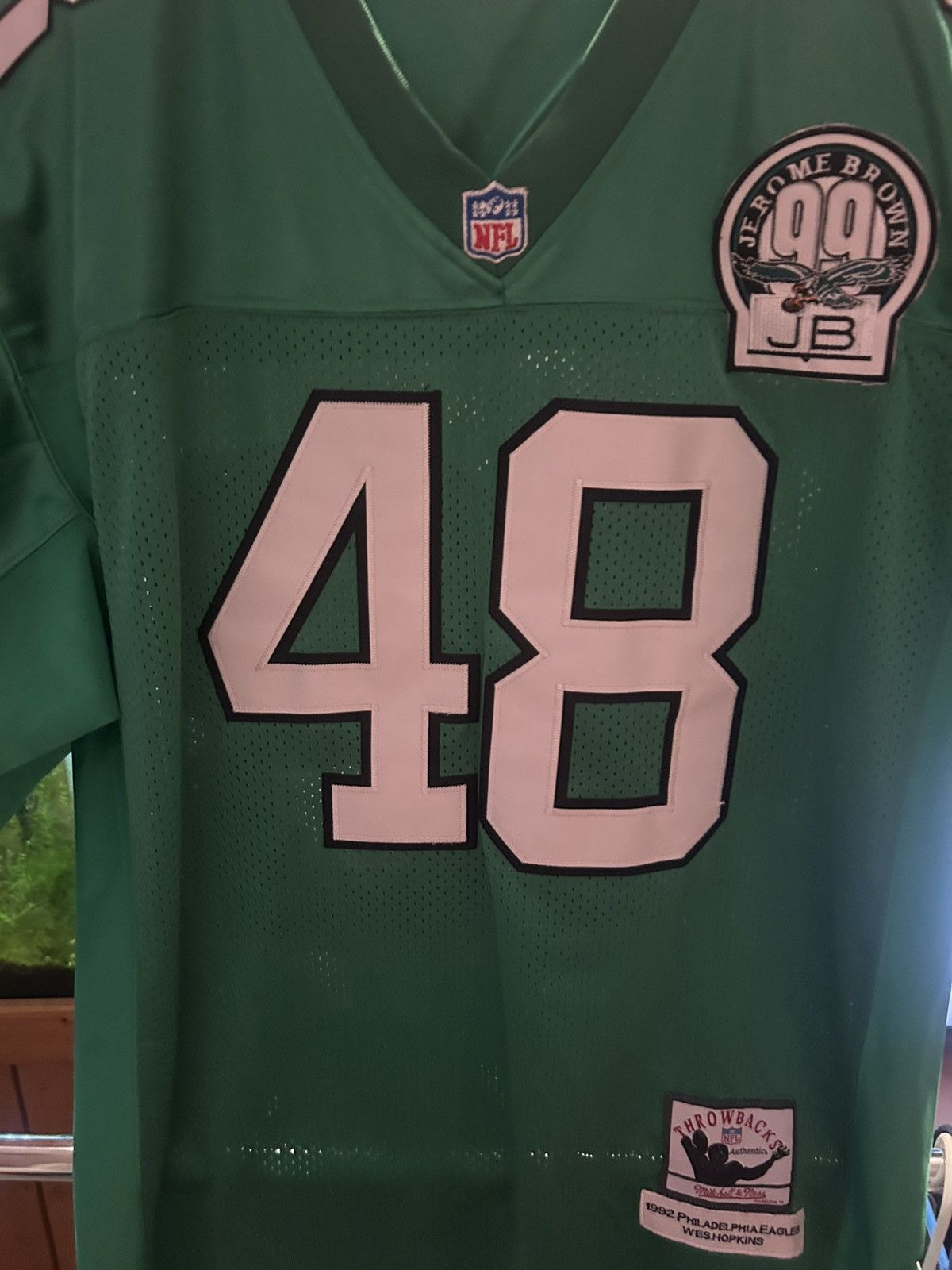 NFL Wes Hopkins Eagles jersey Size US M / EU 48-50 / 2 - 1 Thumbnail