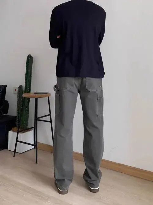 Jean Vintage Washed and Aged Workwear Lumberjack Pants Size US 30 / EU 46 - 5 Thumbnail