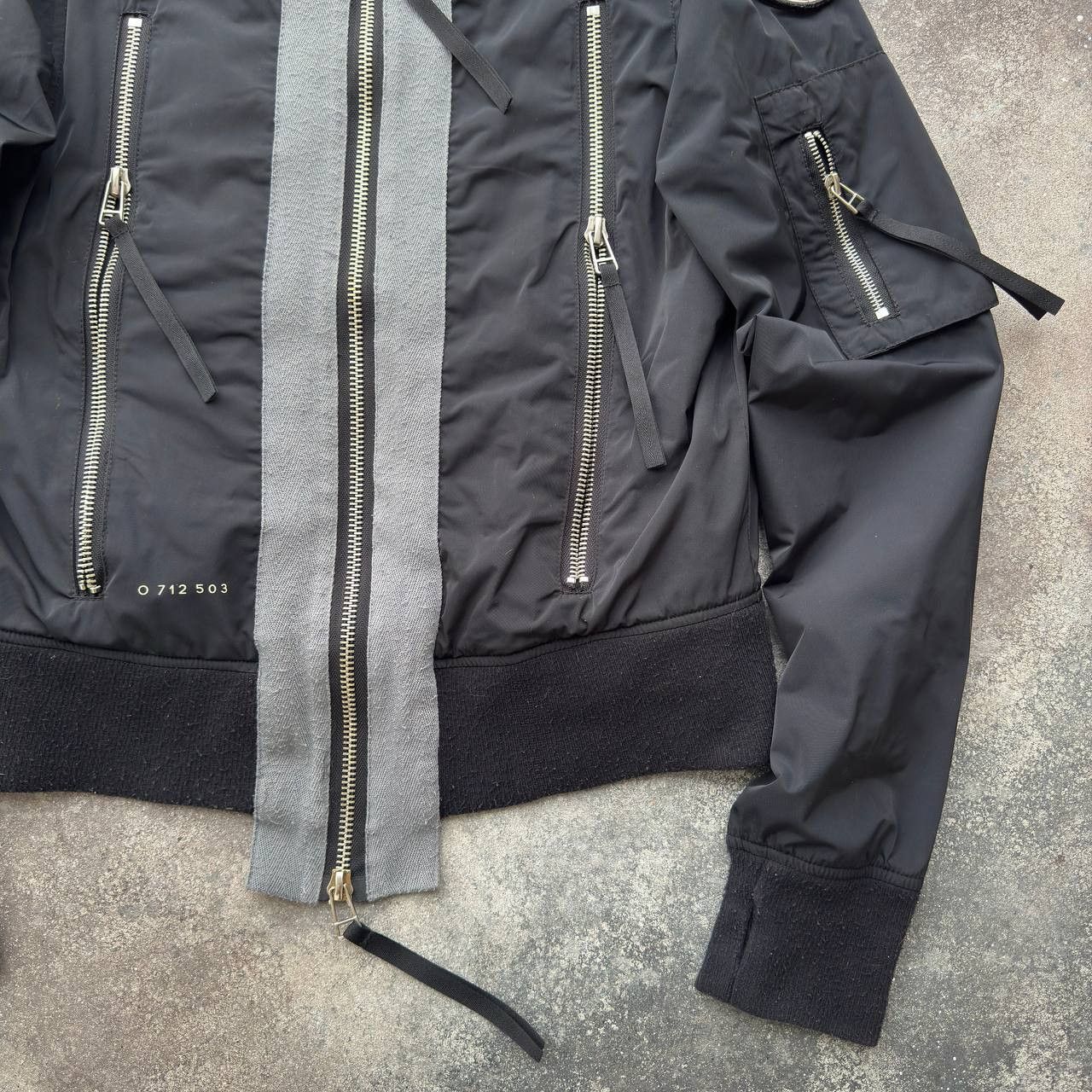 20471120 × Japanese Brand × Vintage Japanese Style Zip Details Techwear Bomber Jacket Size US M / EU 48-50 / 2 - 10 Thumbnail