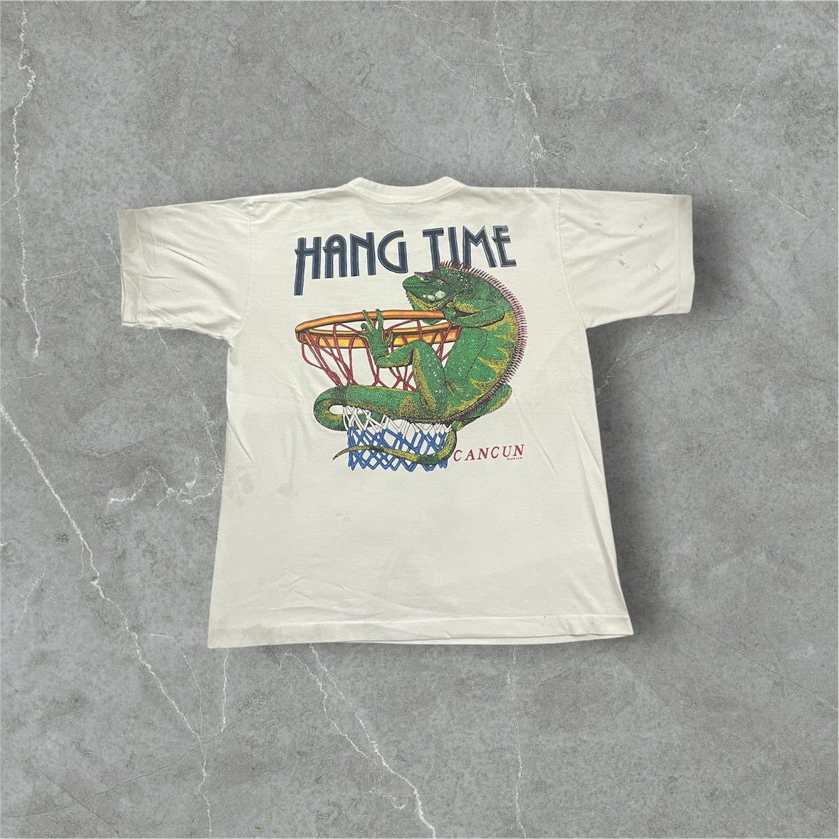 Vintage Hang time T Size US XL / EU 56 / 4 - 2 Thumbnail