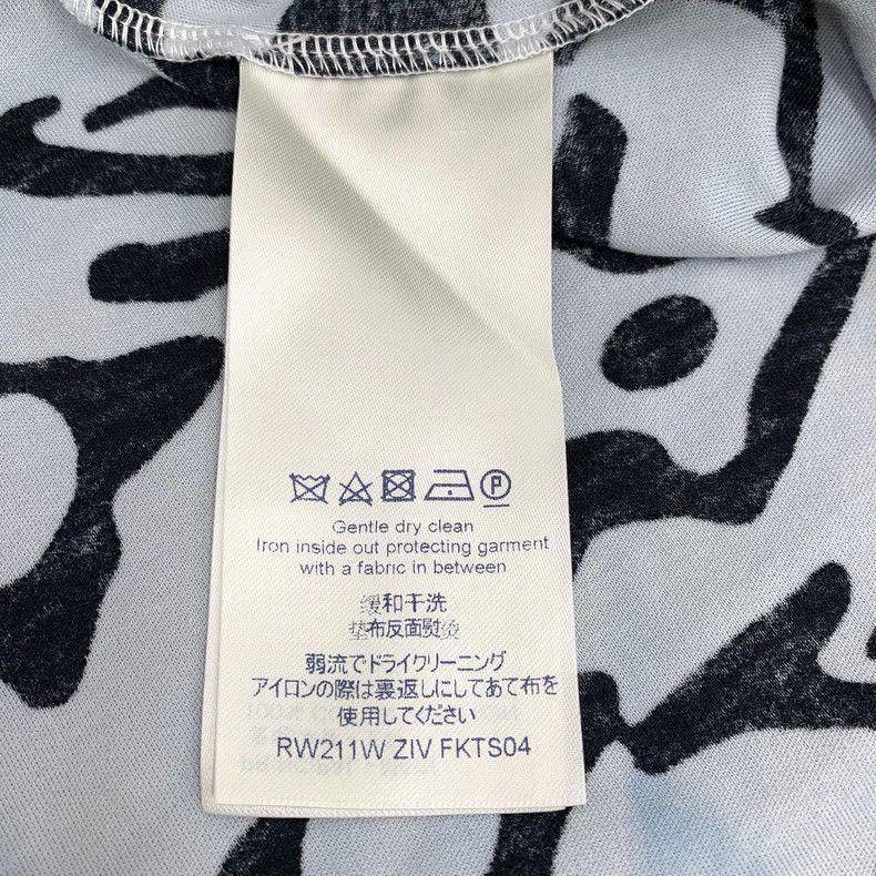Louis Vuitton Louis Vuitton Light blue abstract logo full print cotton c Size US S / EU 44-46 / 1 - 6 Thumbnail
